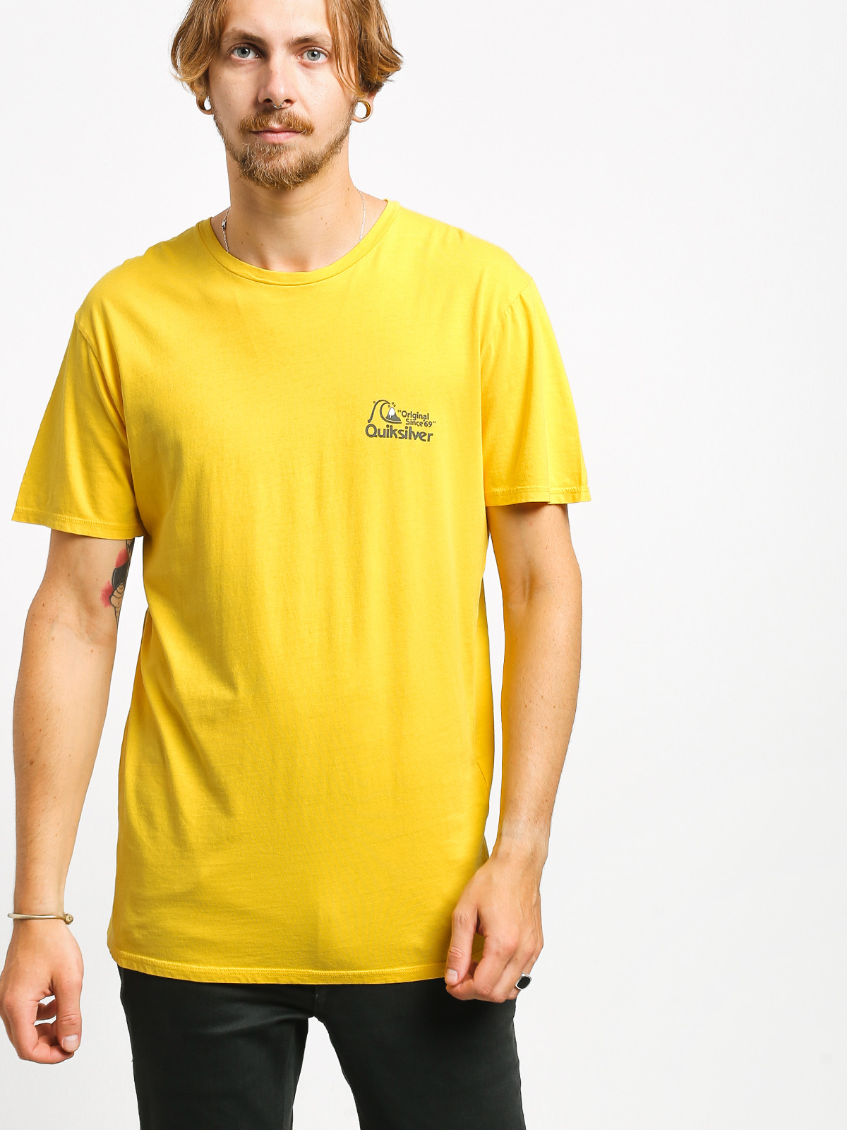 T-shirt Quiksilver Bouncing Heart (sulphur)
