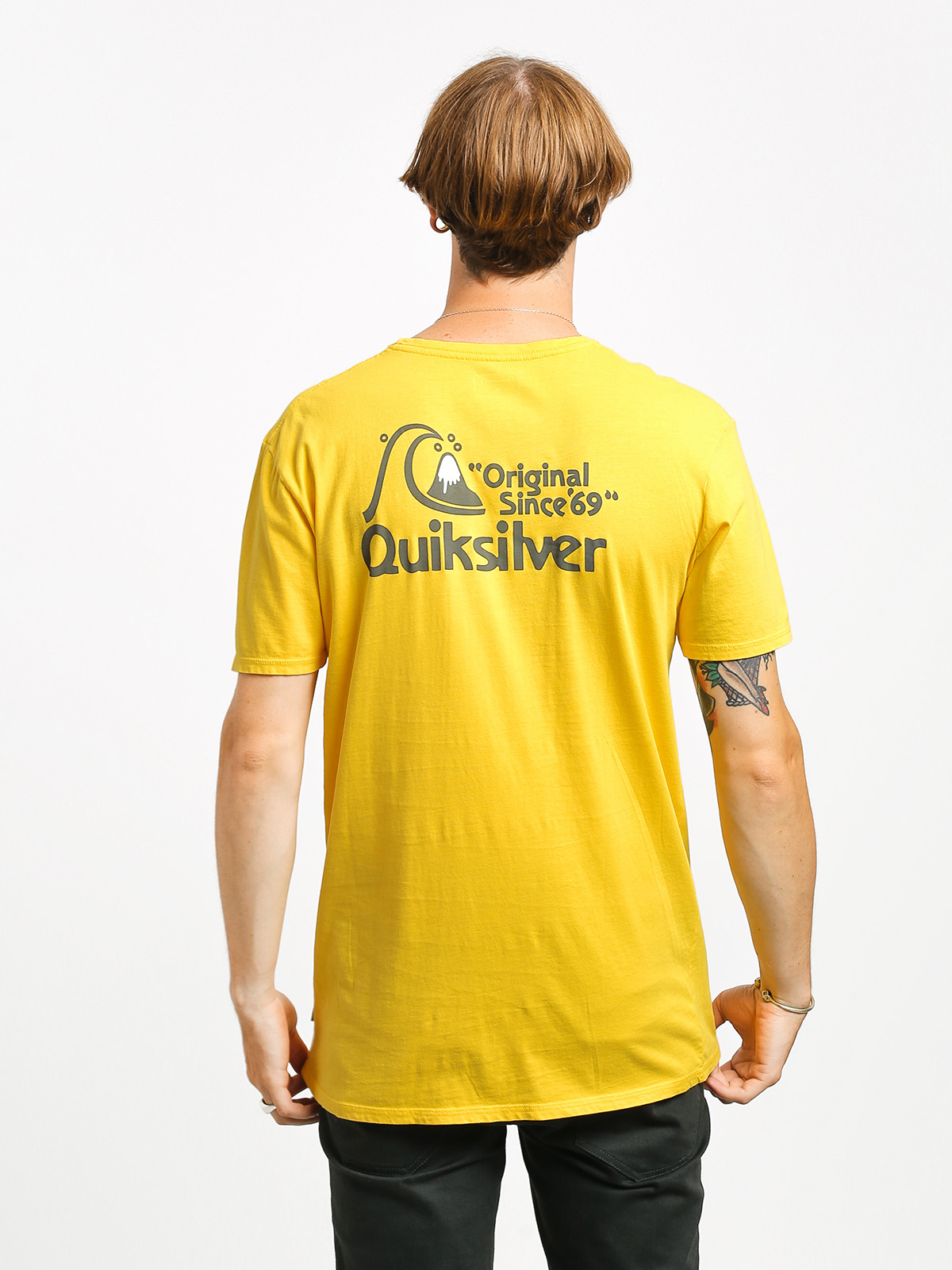 T-shirt Quiksilver Bouncing Heart (sulphur)