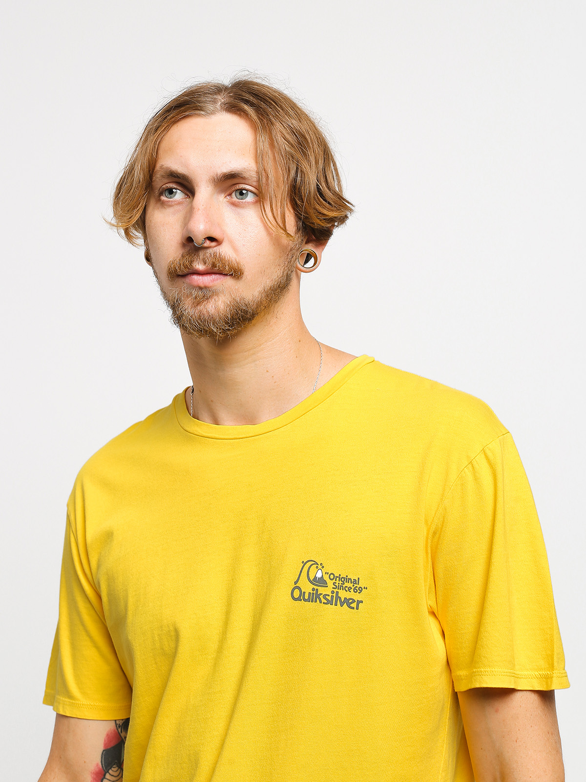 T-shirt Quiksilver Bouncing Heart (sulphur)