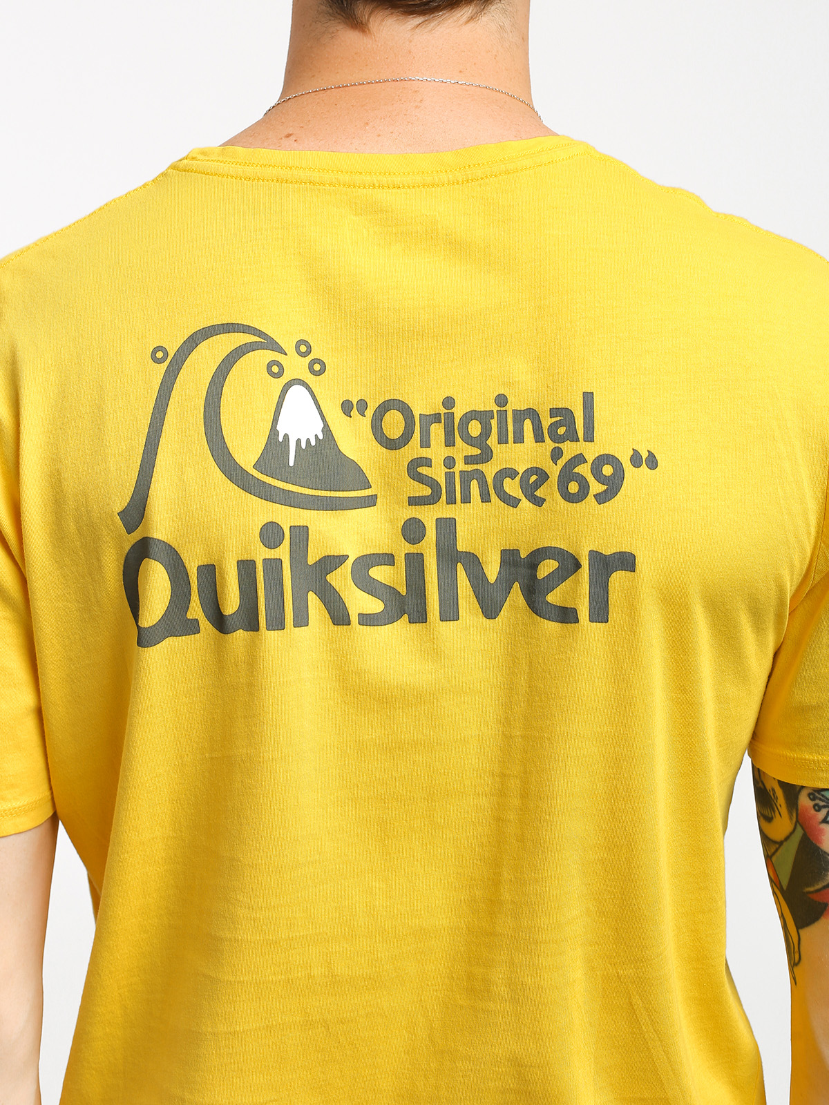 T-shirt Quiksilver Bouncing Heart (sulphur)