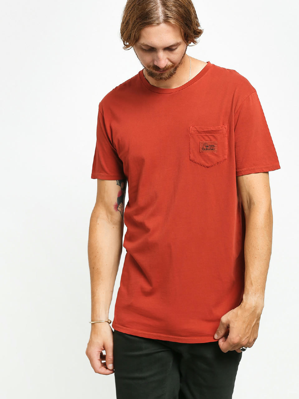 T-shirt Quiksilver Above The Lip (burnt brick)