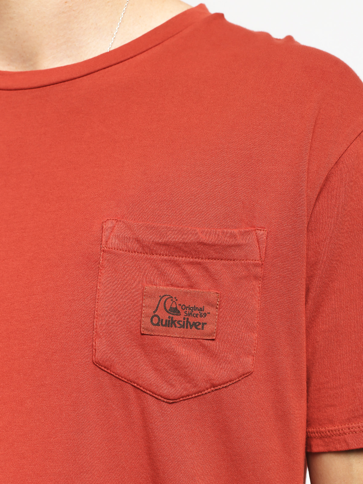 T-shirt Quiksilver Above The Lip (burnt brick)