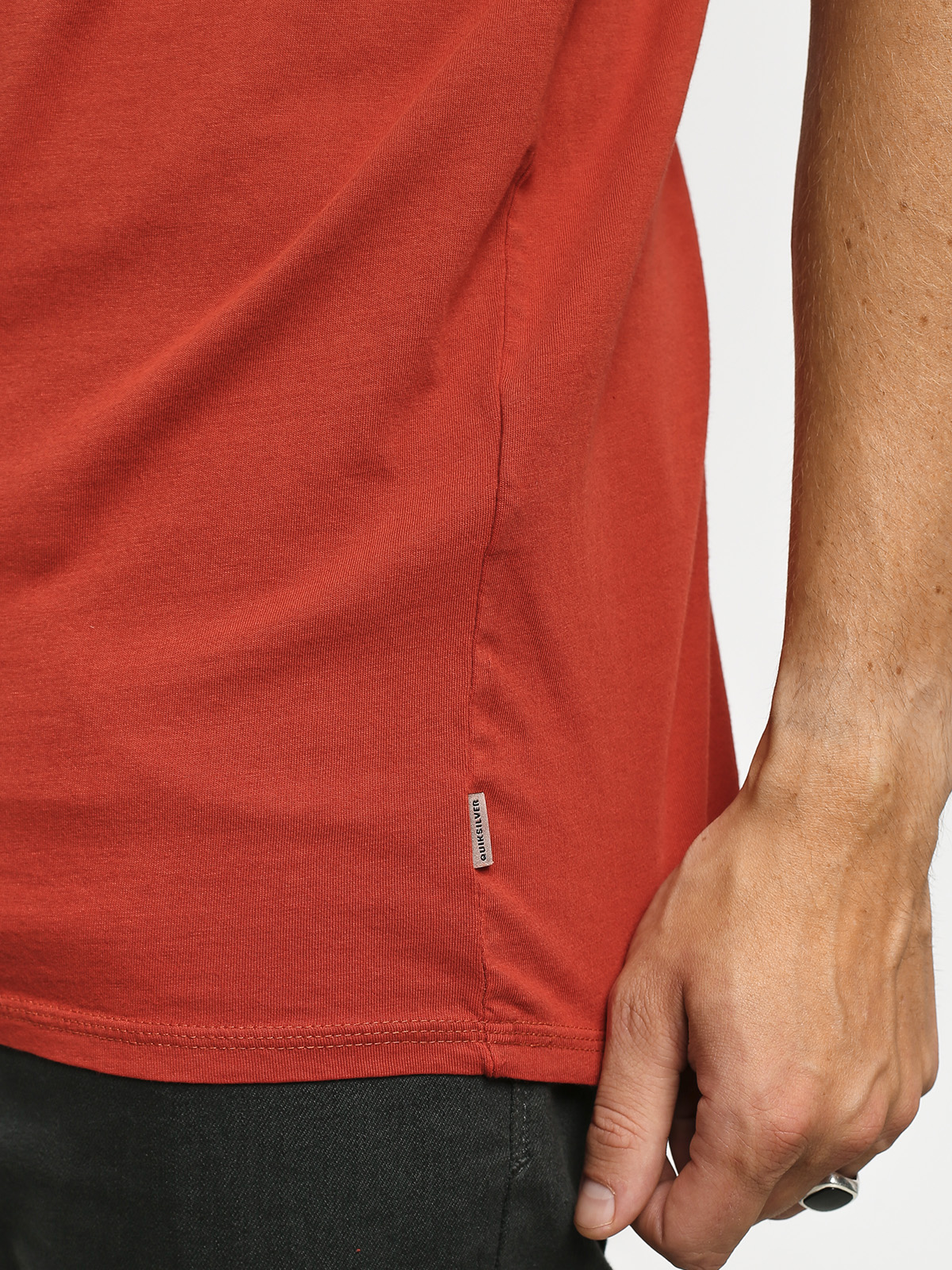 T-shirt Quiksilver Above The Lip (burnt brick)