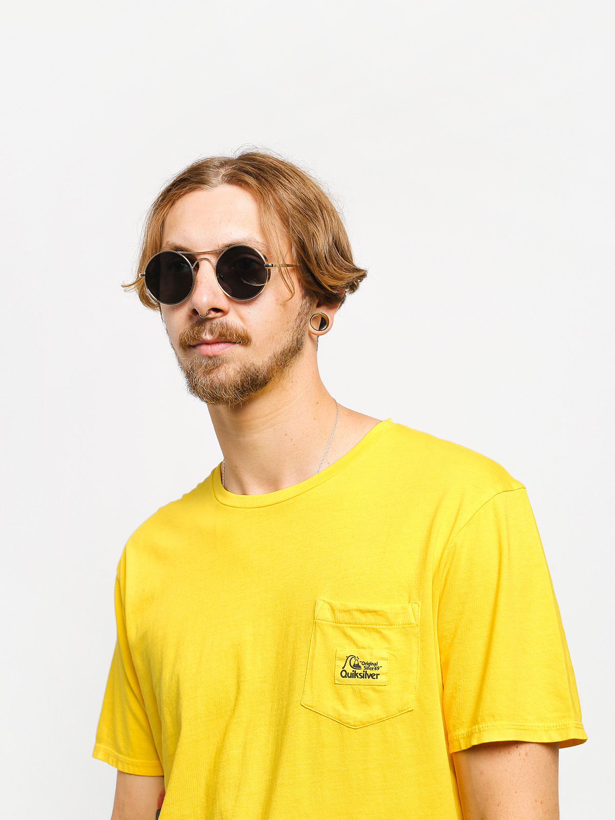 T-shirt Quiksilver Above The Lip (sulphur)