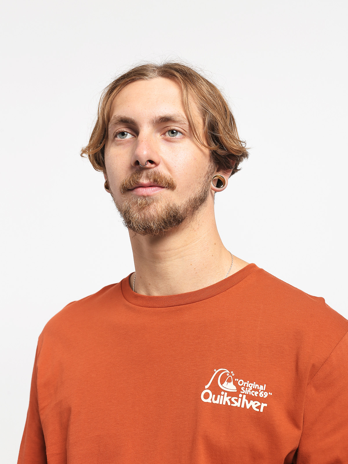 Longsleeve Quiksilver Bouncing Heart (burnt brick)