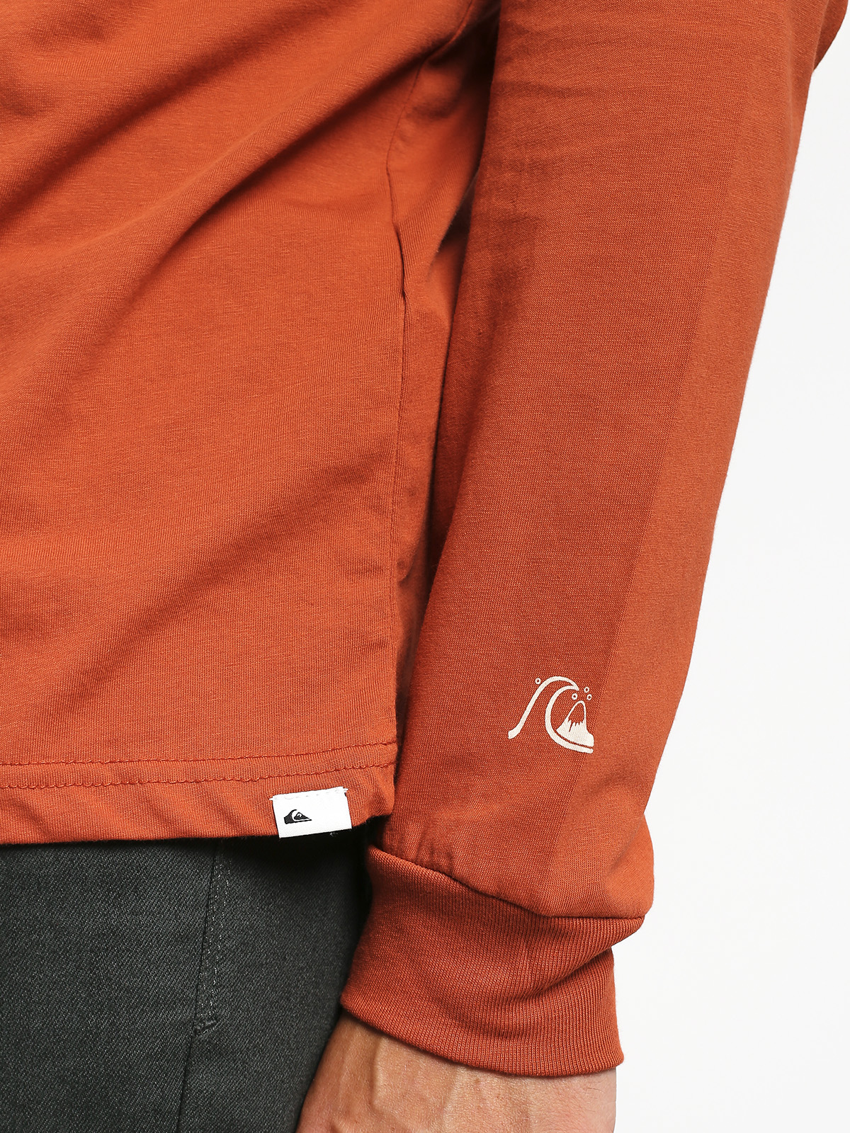 Longsleeve Quiksilver Bouncing Heart (burnt brick)