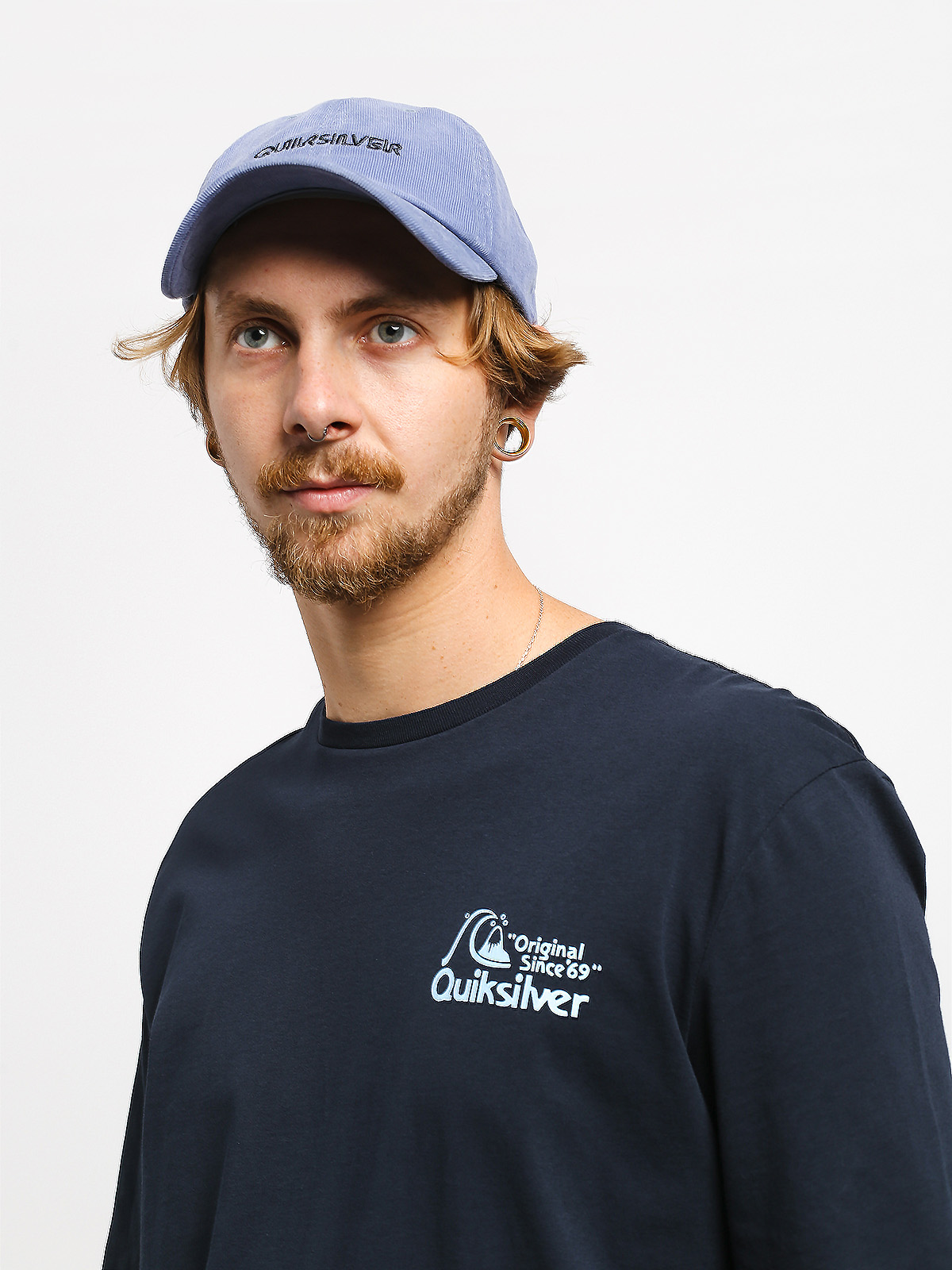 Longsleeve Quiksilver Bouncing Heart (sky captain)