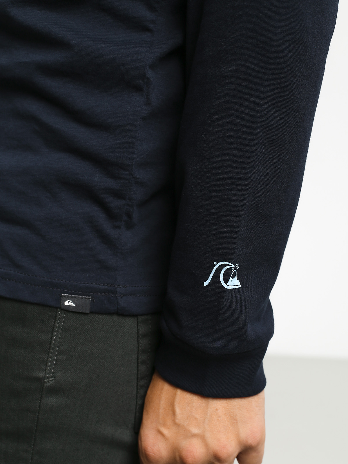 Longsleeve Quiksilver Bouncing Heart (sky captain)