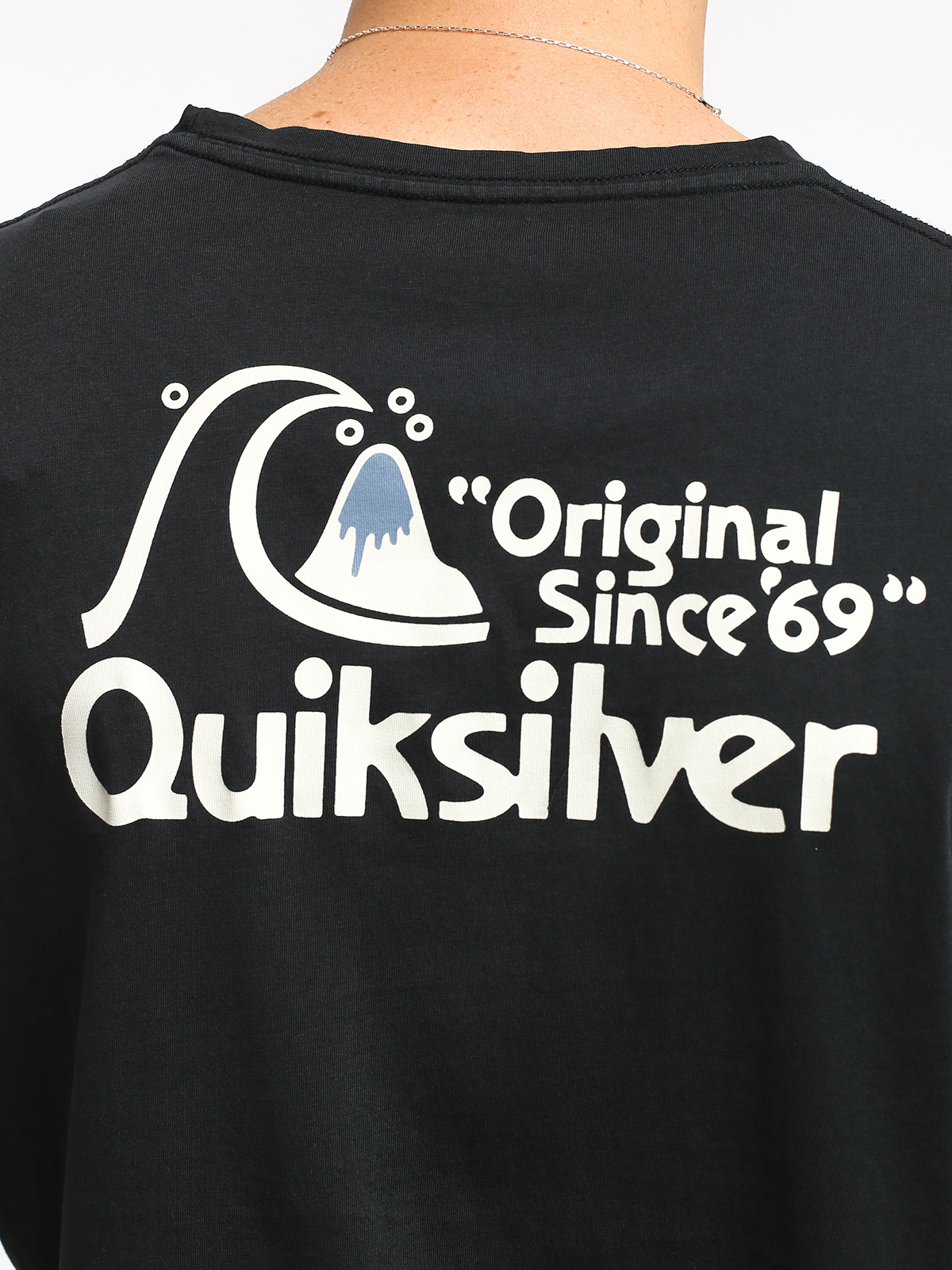 T-shirt Quiksilver Bouncing Heart (black)