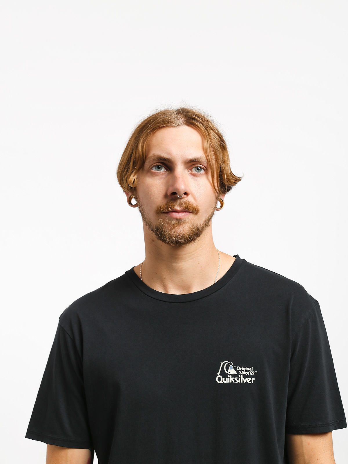 T-shirt Quiksilver Bouncing Heart (black)