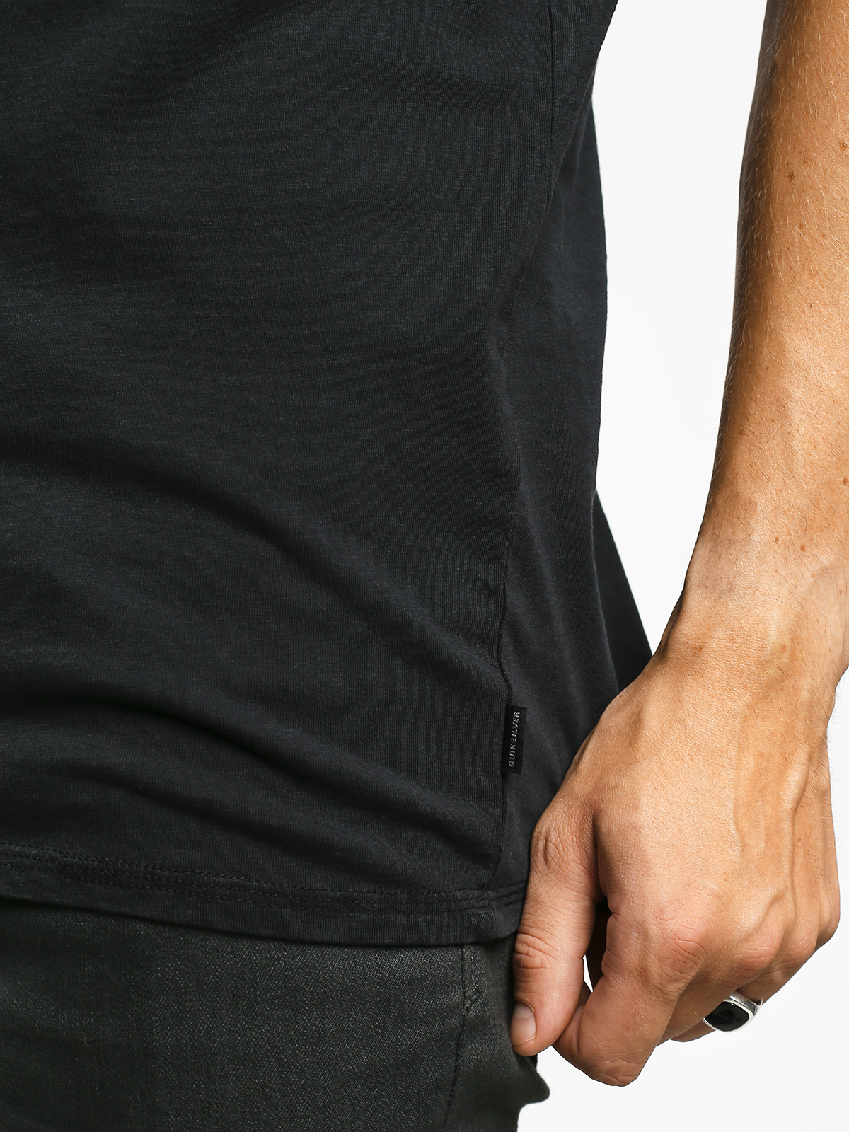 T-shirt Quiksilver Bouncing Heart (black)