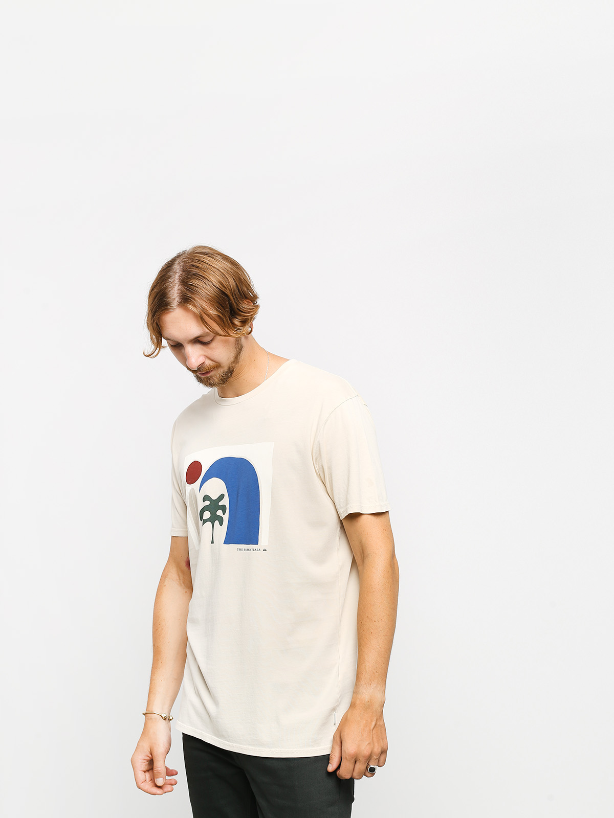 T-shirt Quiksilver Abstract Session (brazilian sand)