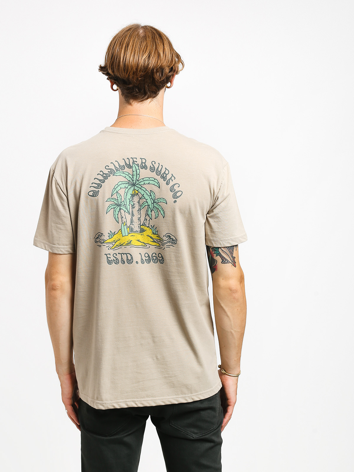T-shirt Quiksilver Above The Up (pure cashmere)