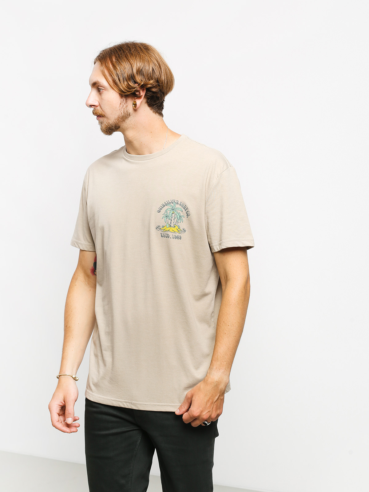 T-shirt Quiksilver Above The Up (pure cashmere)