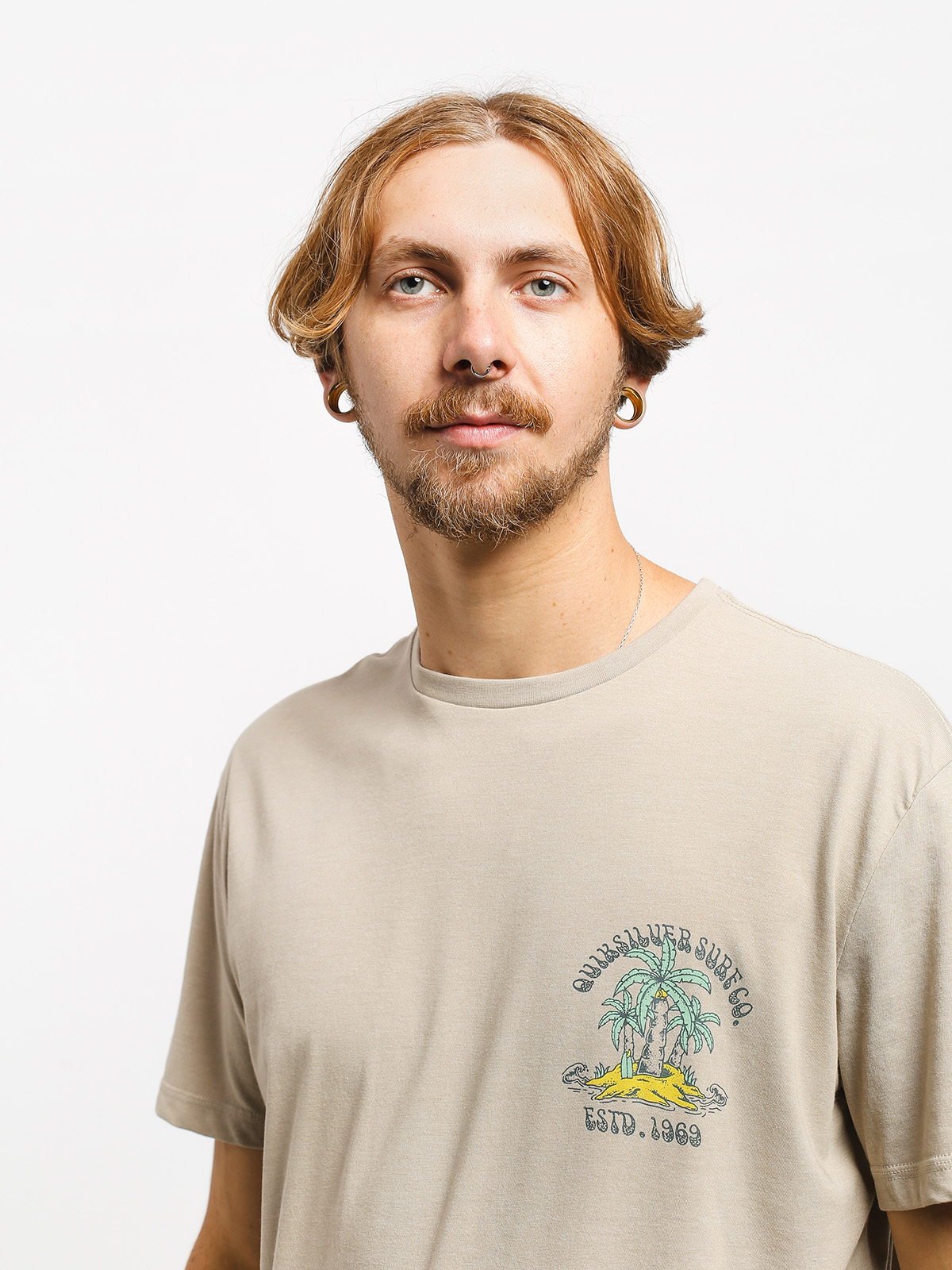 T-shirt Quiksilver Above The Up (pure cashmere)