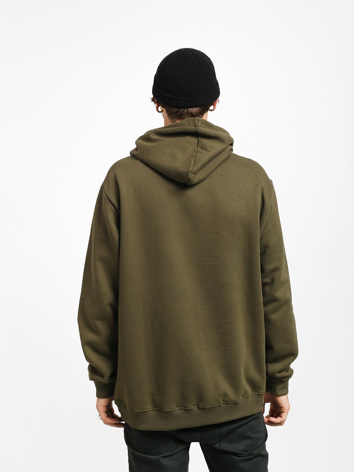 Bluza z kapturem DC Square Star HD (fatigue green/camo)