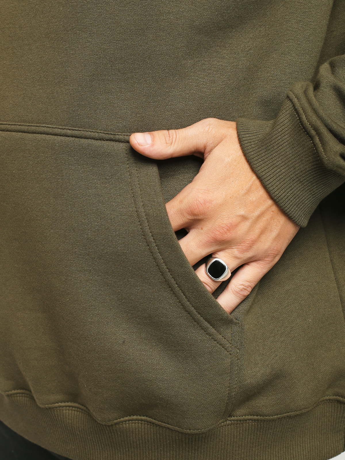 Bluza z kapturem DC Square Star HD (fatigue green/camo)