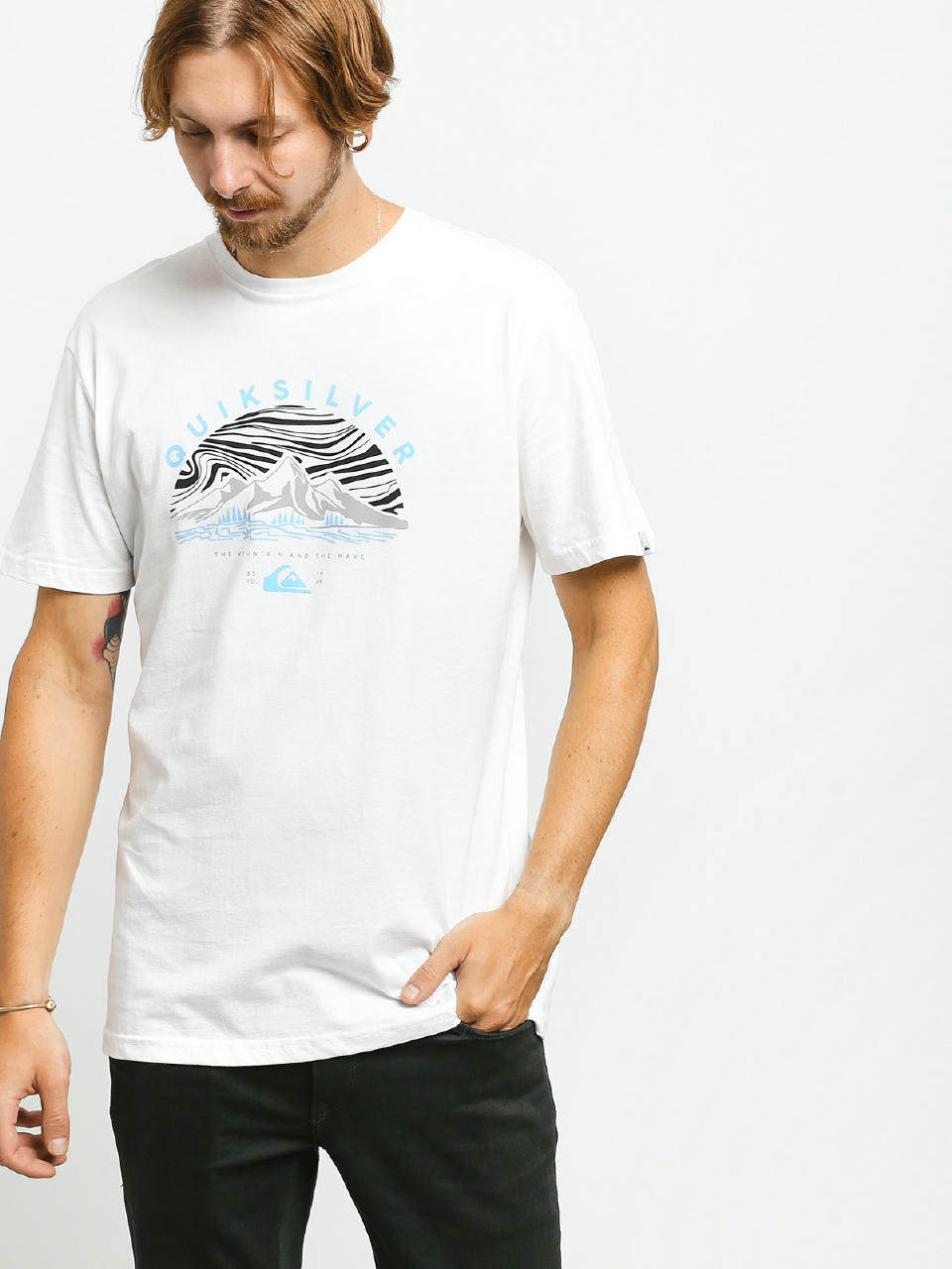 T-shirt Quiksilver Dunescape (white)