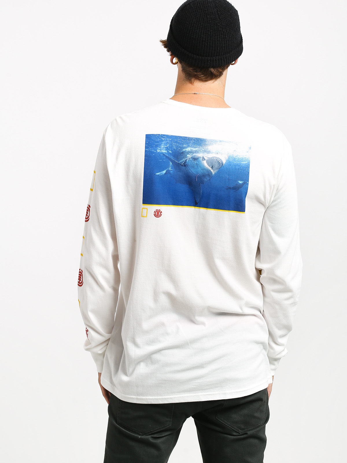 Longsleeve Element Current (off white)