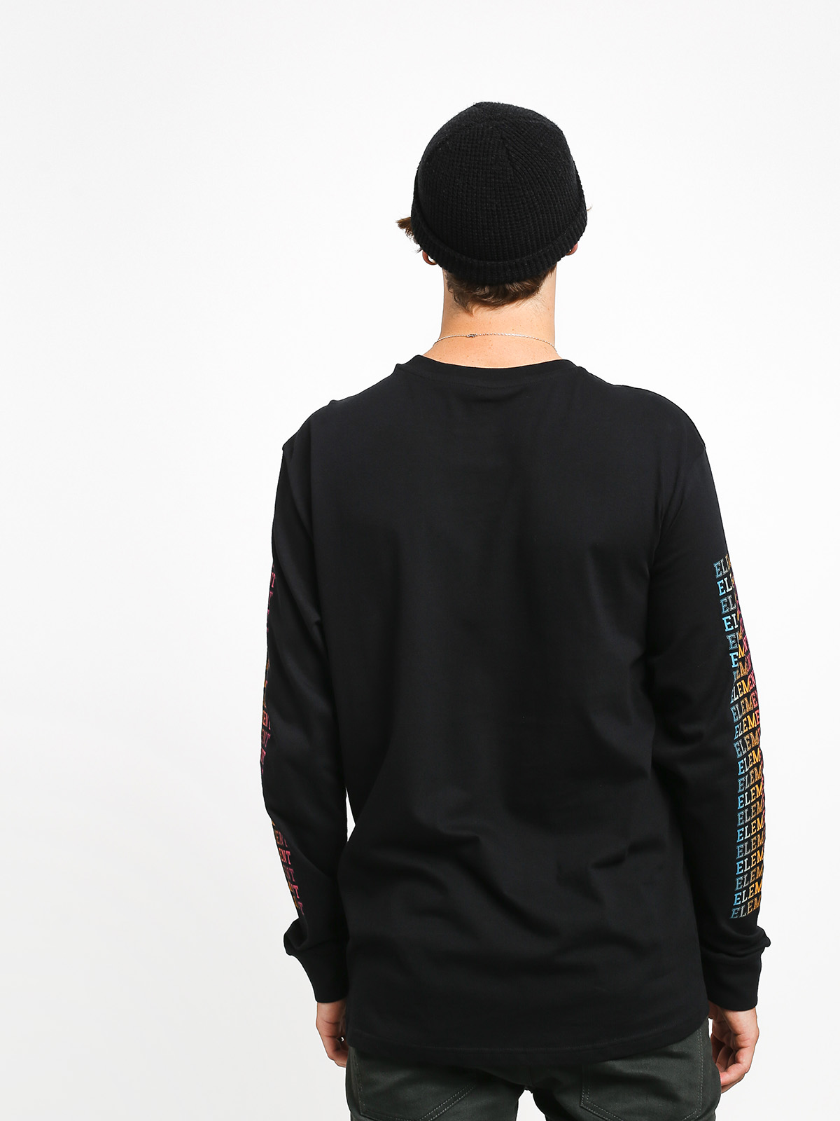 Longsleeve Element Drop (flint black)