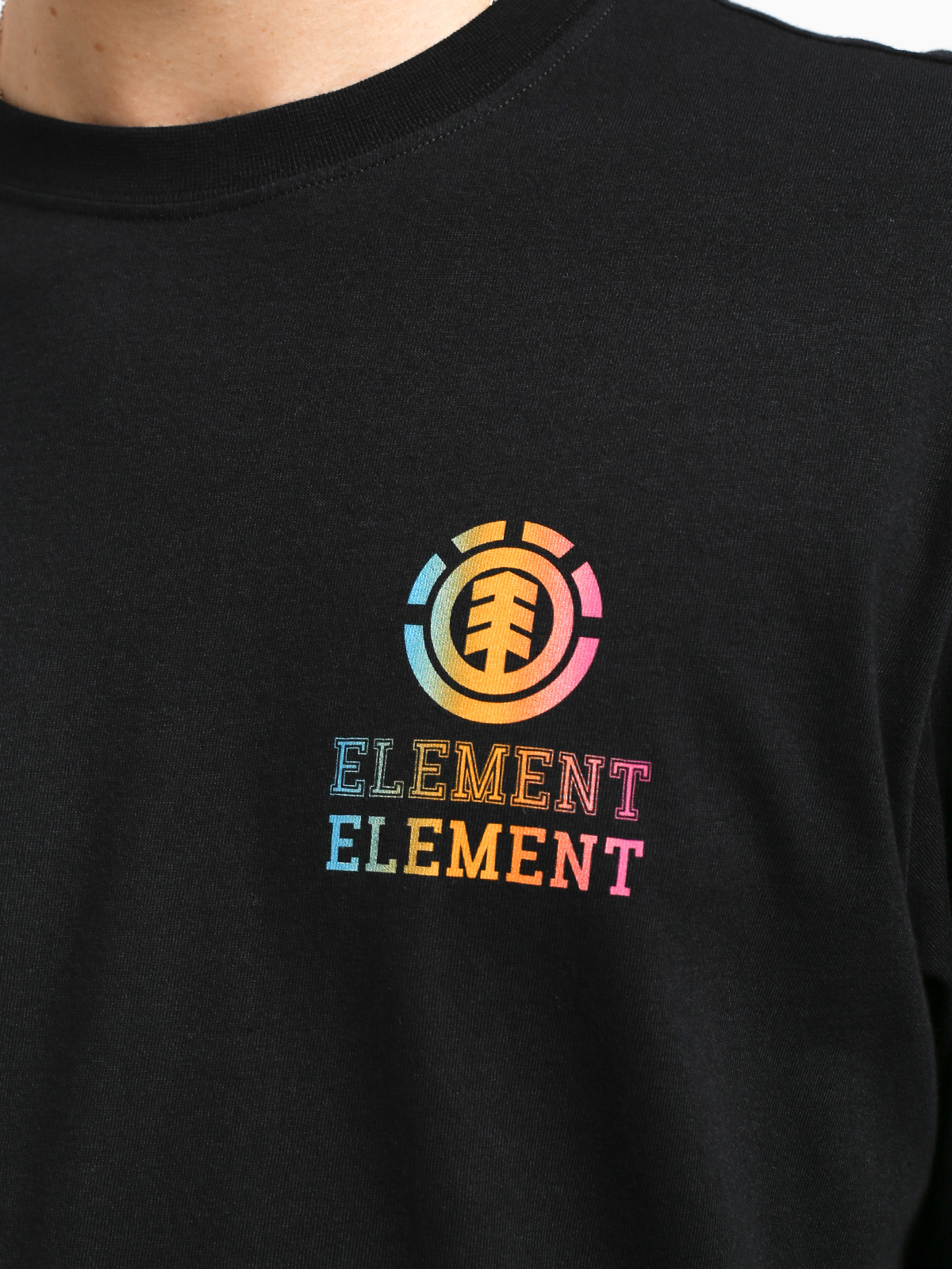 Longsleeve Element Drop (flint black)