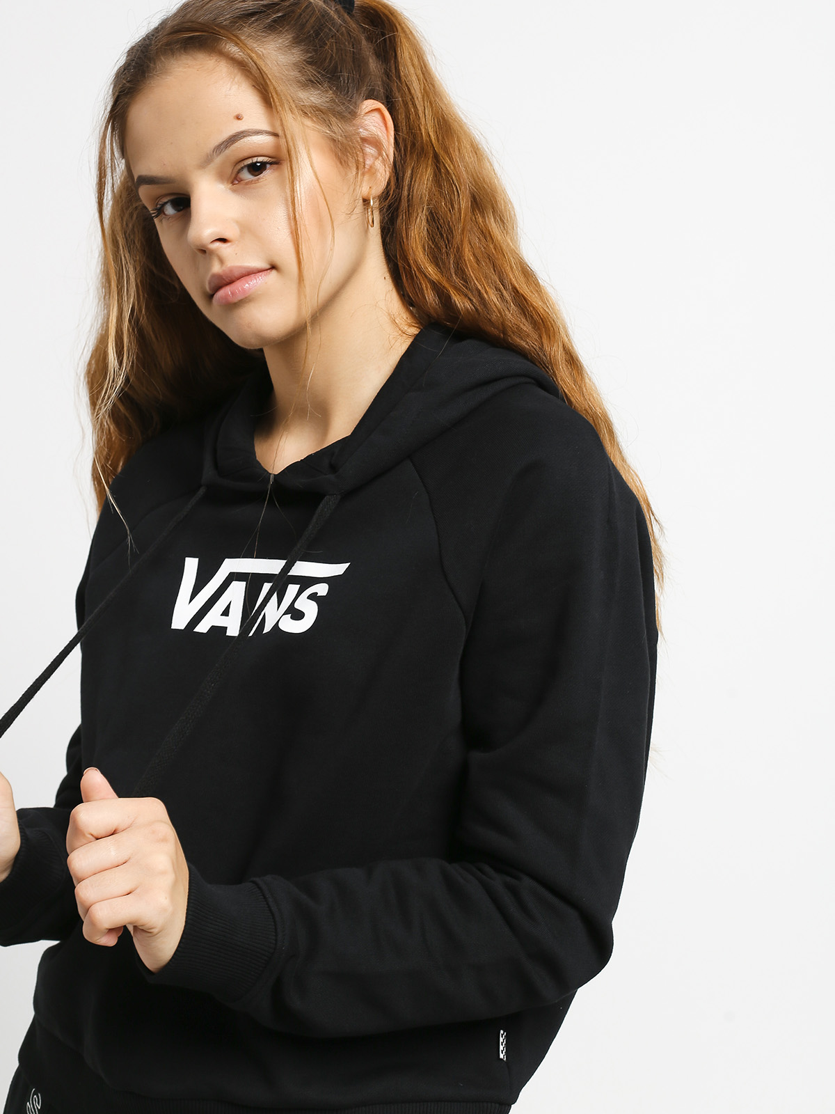Bluza z kapturem Vans Flying V Wmn (black)