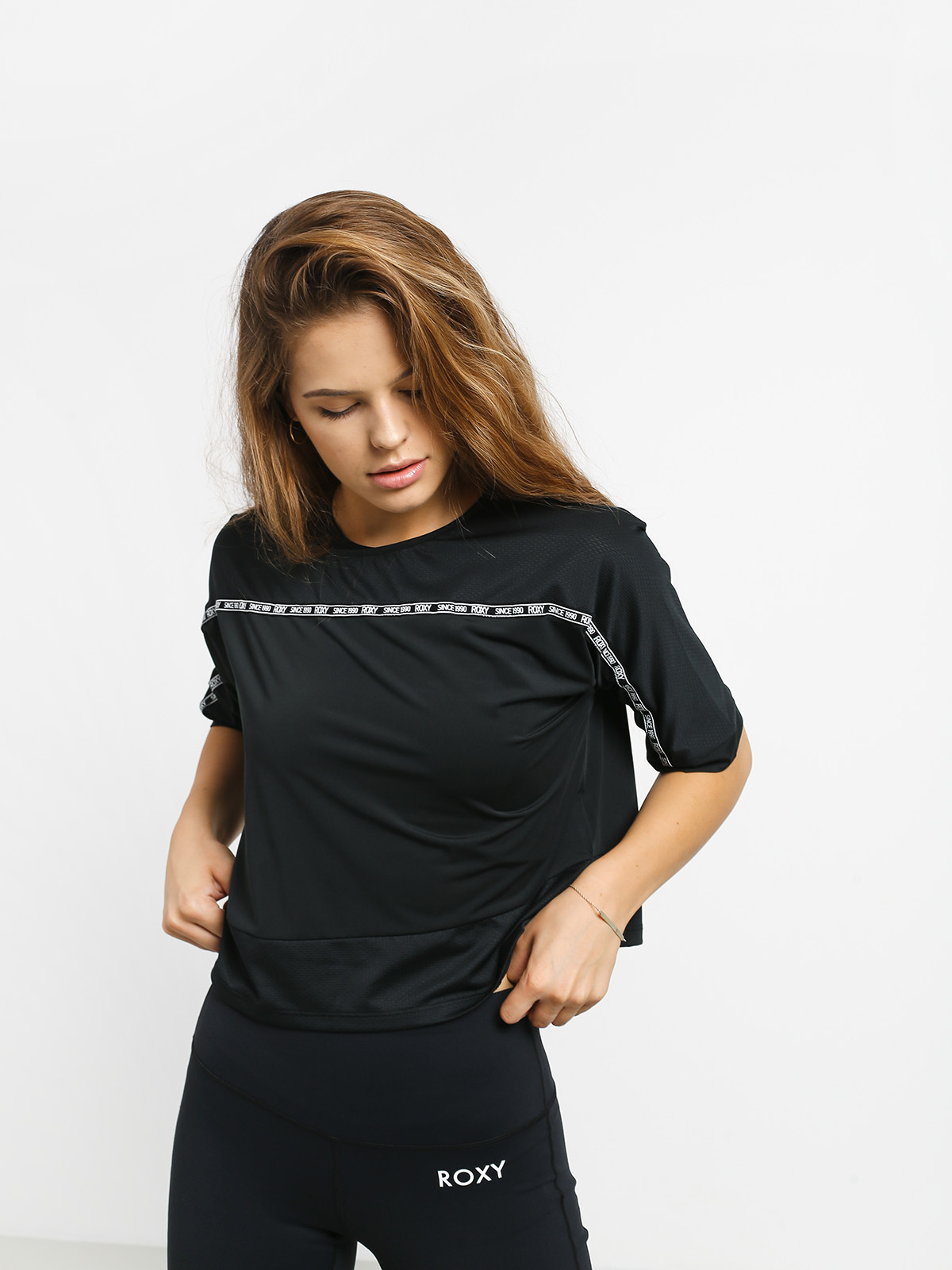 T-shirt Roxy Back To Coolangatta Wmn (true black)