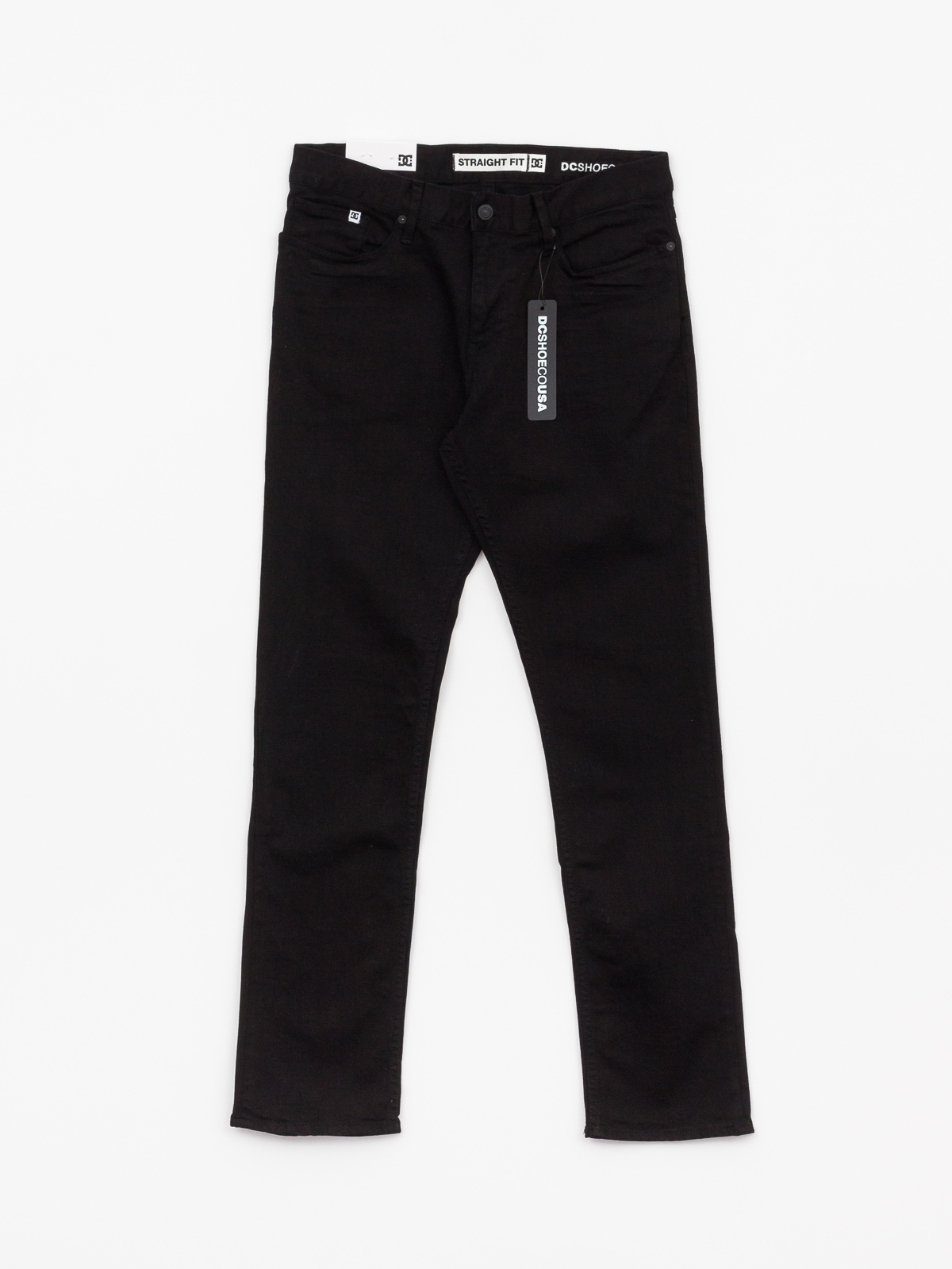 Spodnie DC Worker Straight (black rinse)