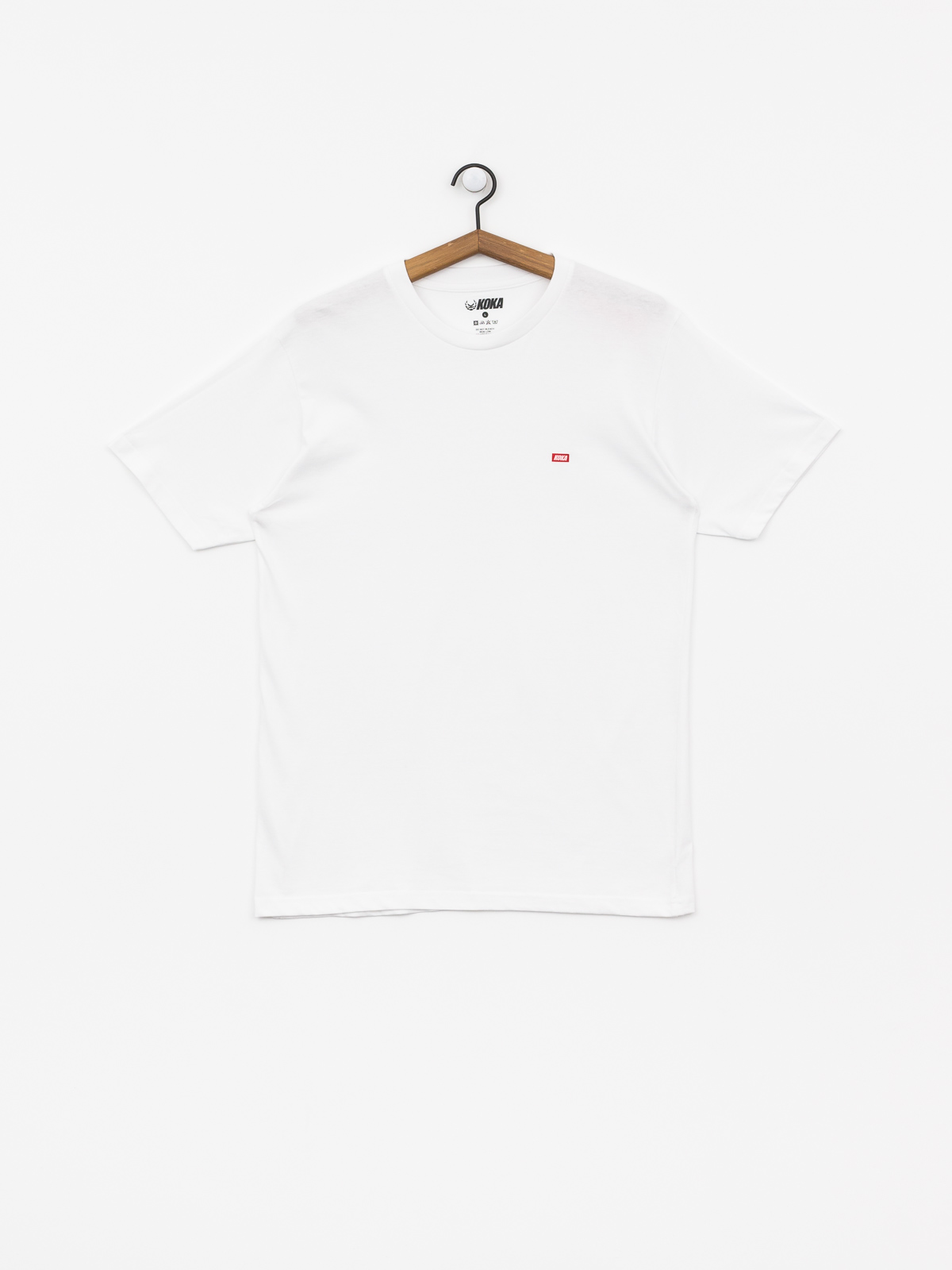 T-shirt Koka Basic Label (white)