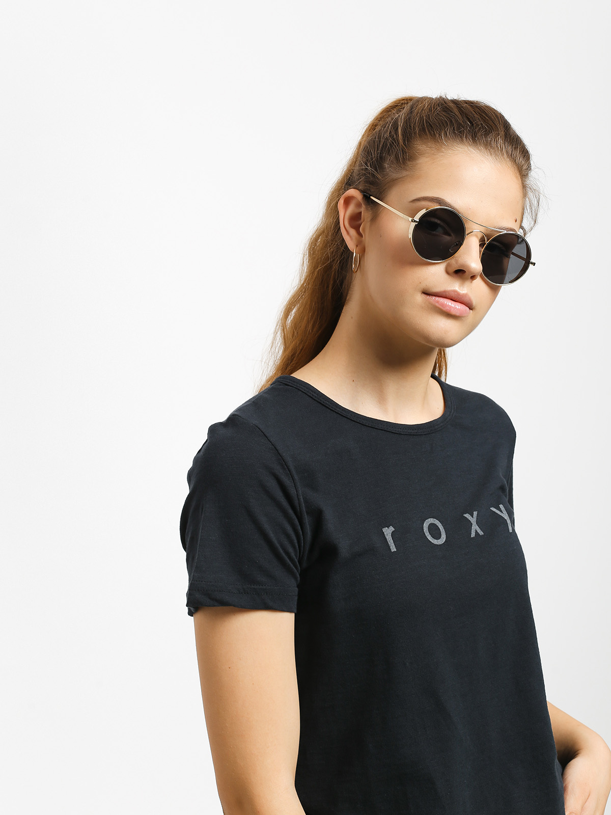 T-shirt Roxy Red Sunset Wmn (true black)