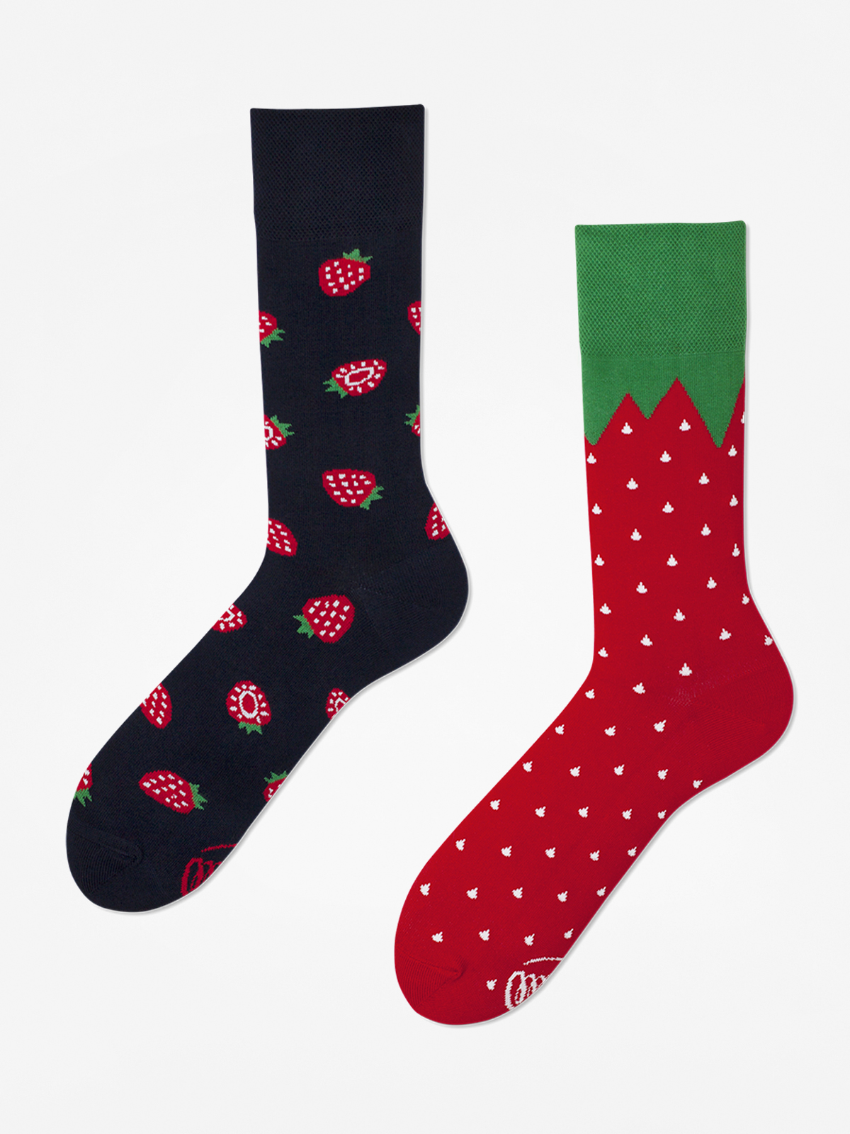 Skarpetki Many Mornings Strawberries (navy/red)