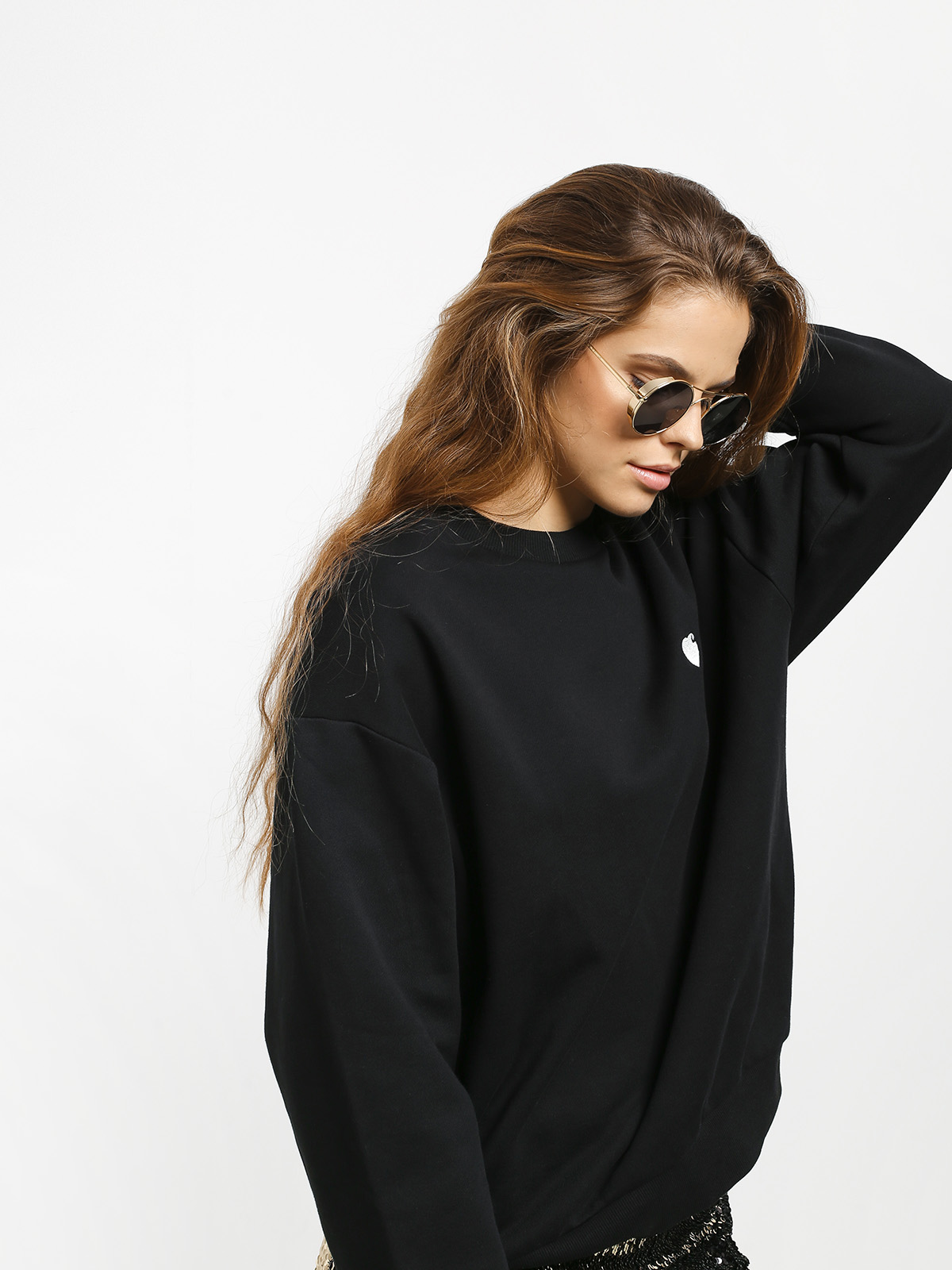 Bluza Carhartt WIP Hartt Wmn (black/wax)