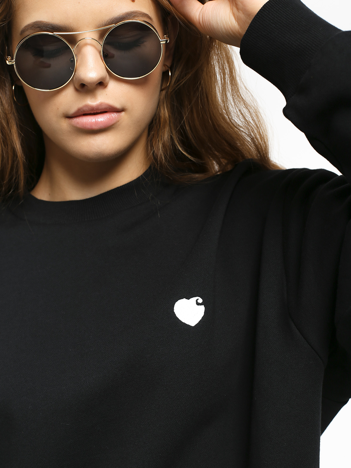 Bluza Carhartt WIP Hartt Wmn (black/wax)