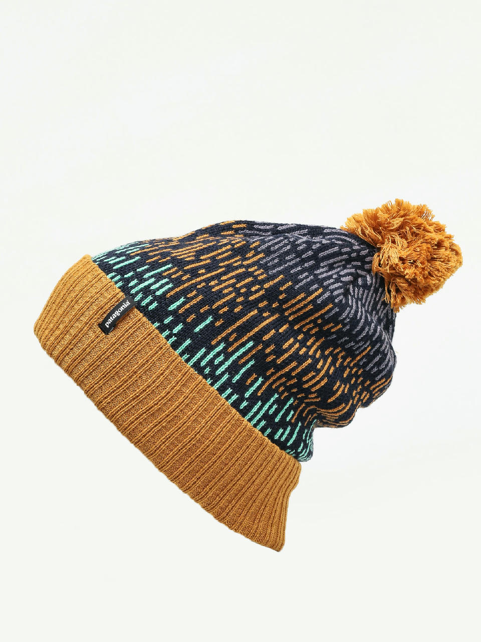 Czapka zimowa Patagonia Powder Town Beanie (melt down/hammonds gold)