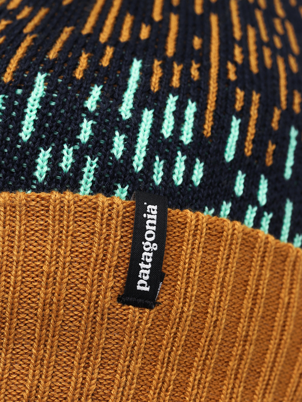 Czapka zimowa Patagonia Powder Town Beanie (melt down/hammonds gold)