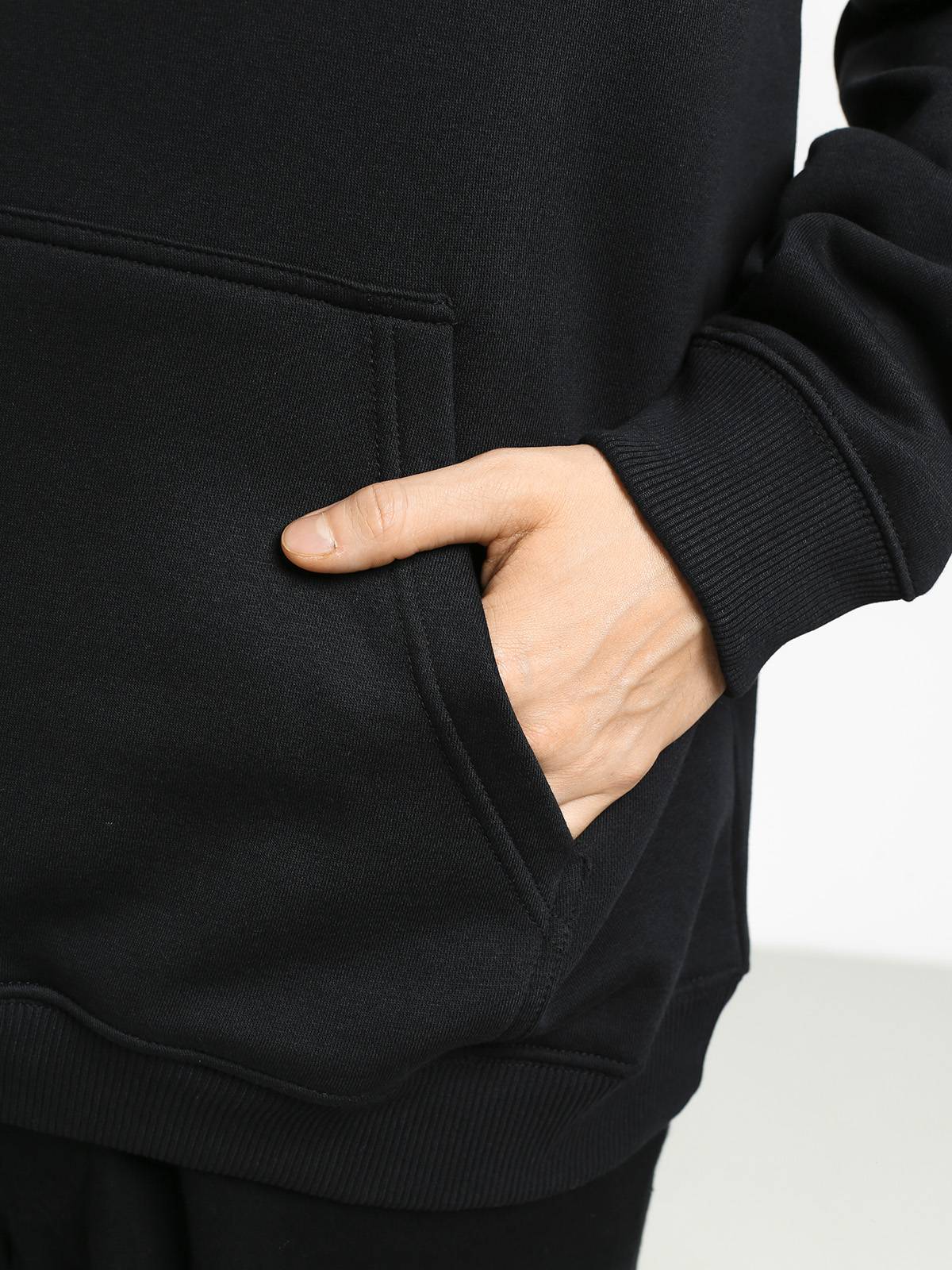 Bluza z kapturem DC Circle Star HD (black/white)