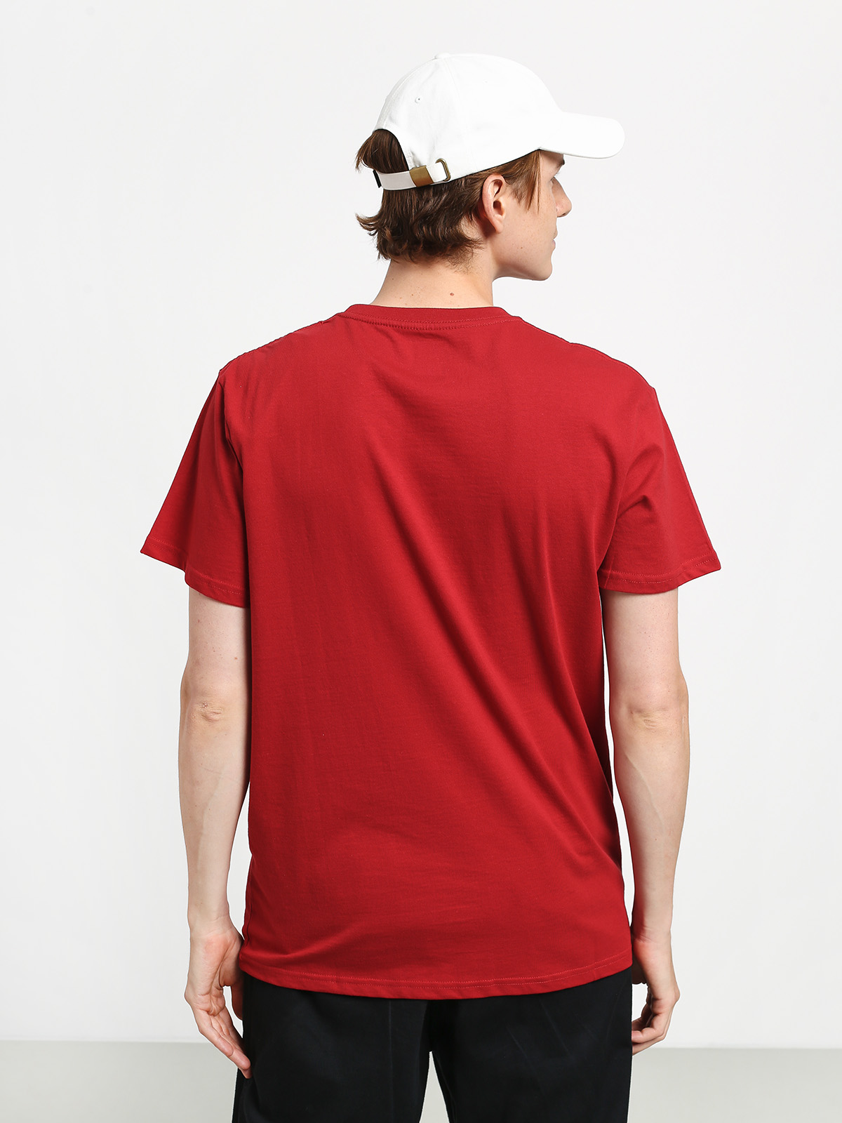 T-shirt DC Circle Star (chili pepper/white)