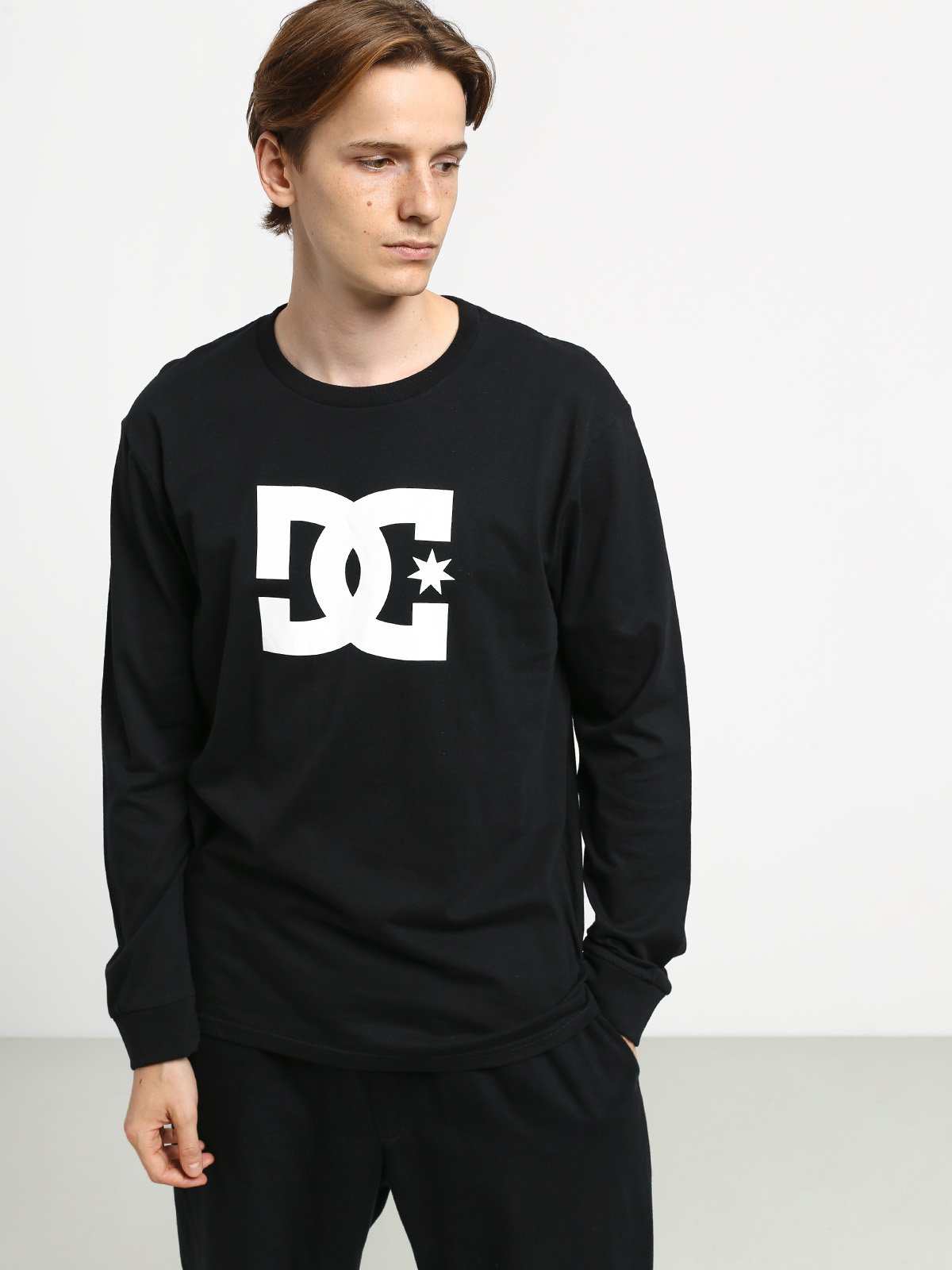 Longsleeve DC Star (black/white)