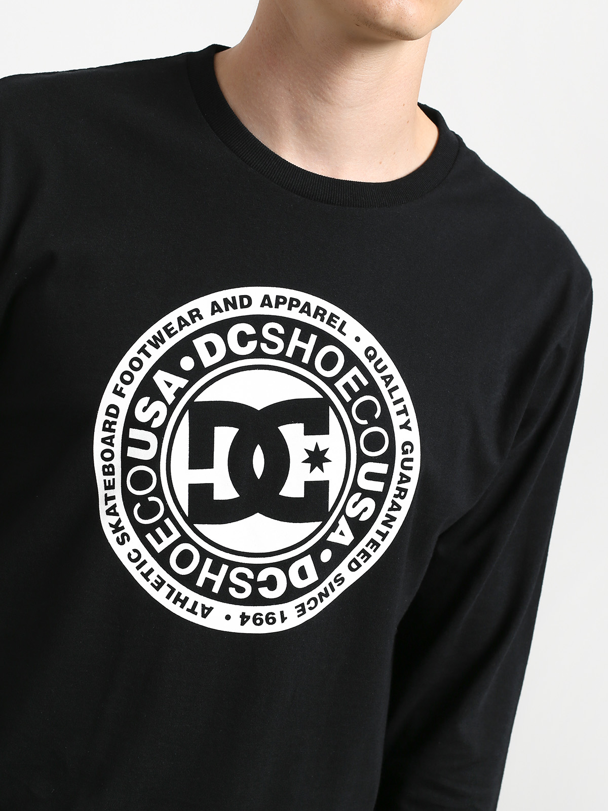 Longsleeve DC Circle Star (black/white)