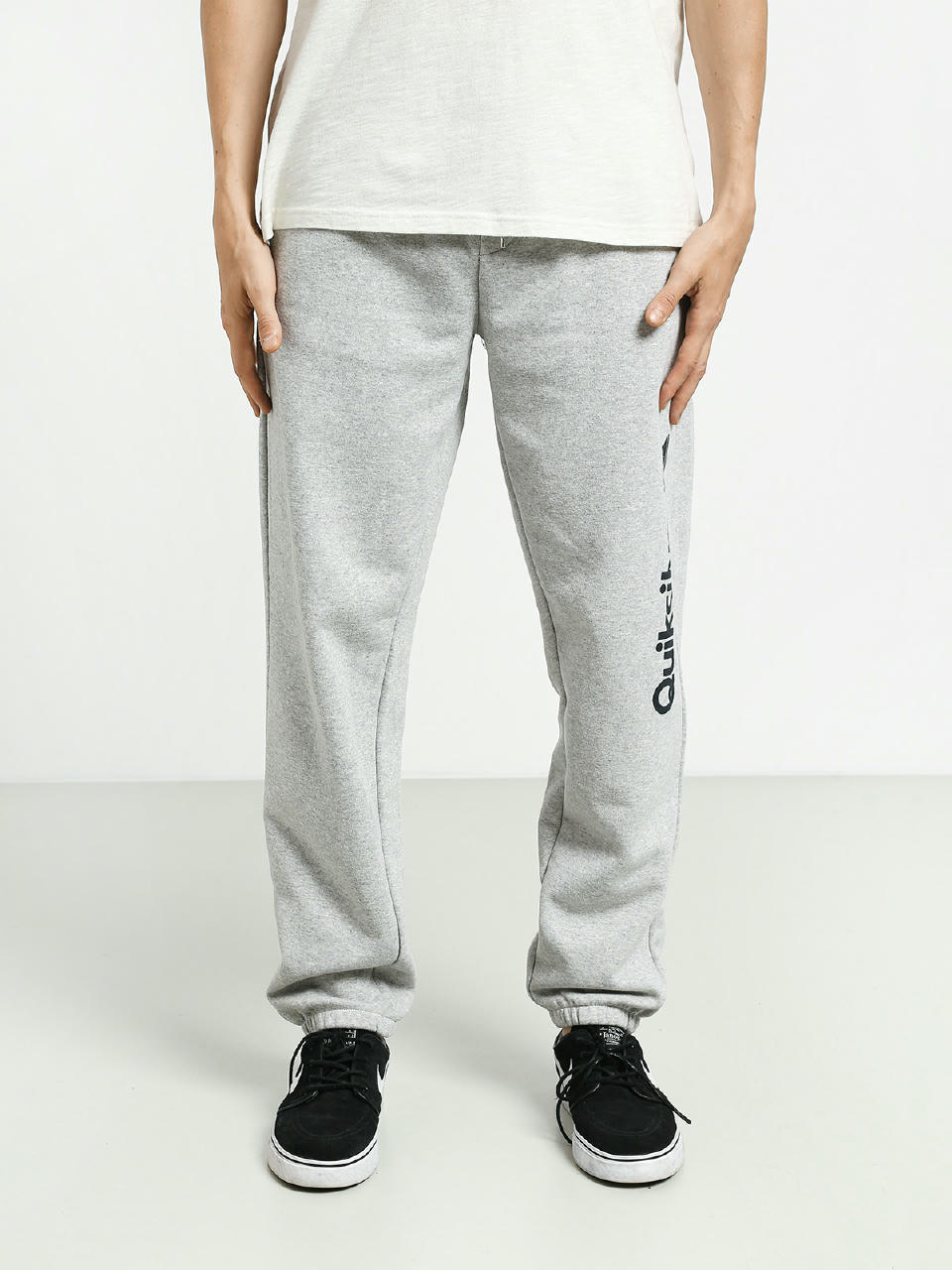 Spodnie Quiksilver Track Pant Screen (light grey heather)