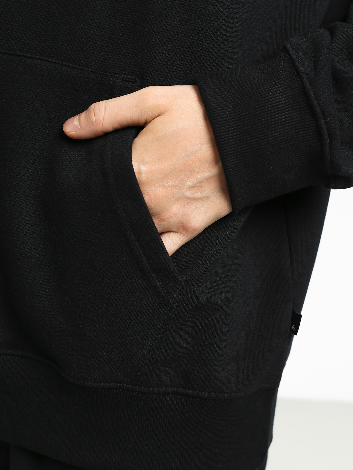 Bluza z kapturem Quiksilver Omni Logo Screen Fleece HD (black)