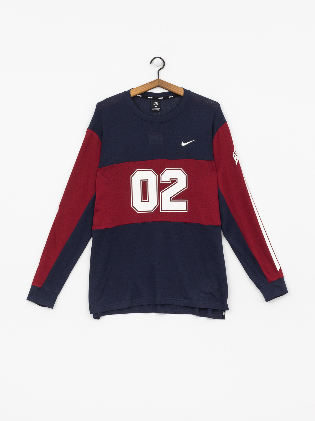 Longsleeve Nike SB Top Mesh Gfx (obsidian/team red/obsidian/summit white)