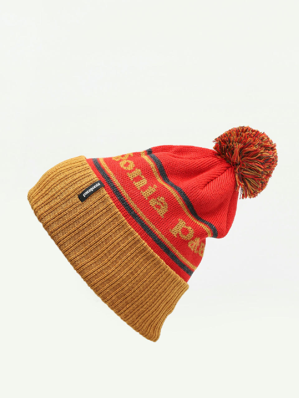 Czapka zimowa Patagonia Powder Town Beanie (park stripe/hammonds gold)