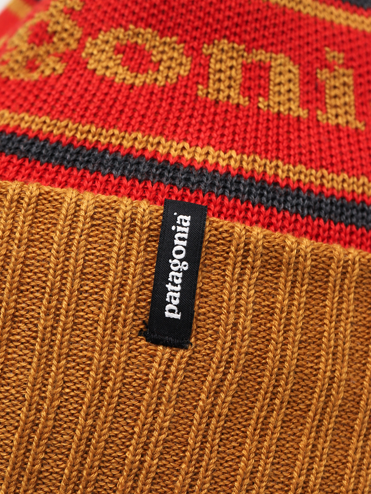 Czapka zimowa Patagonia Powder Town Beanie (park stripe/hammonds gold)
