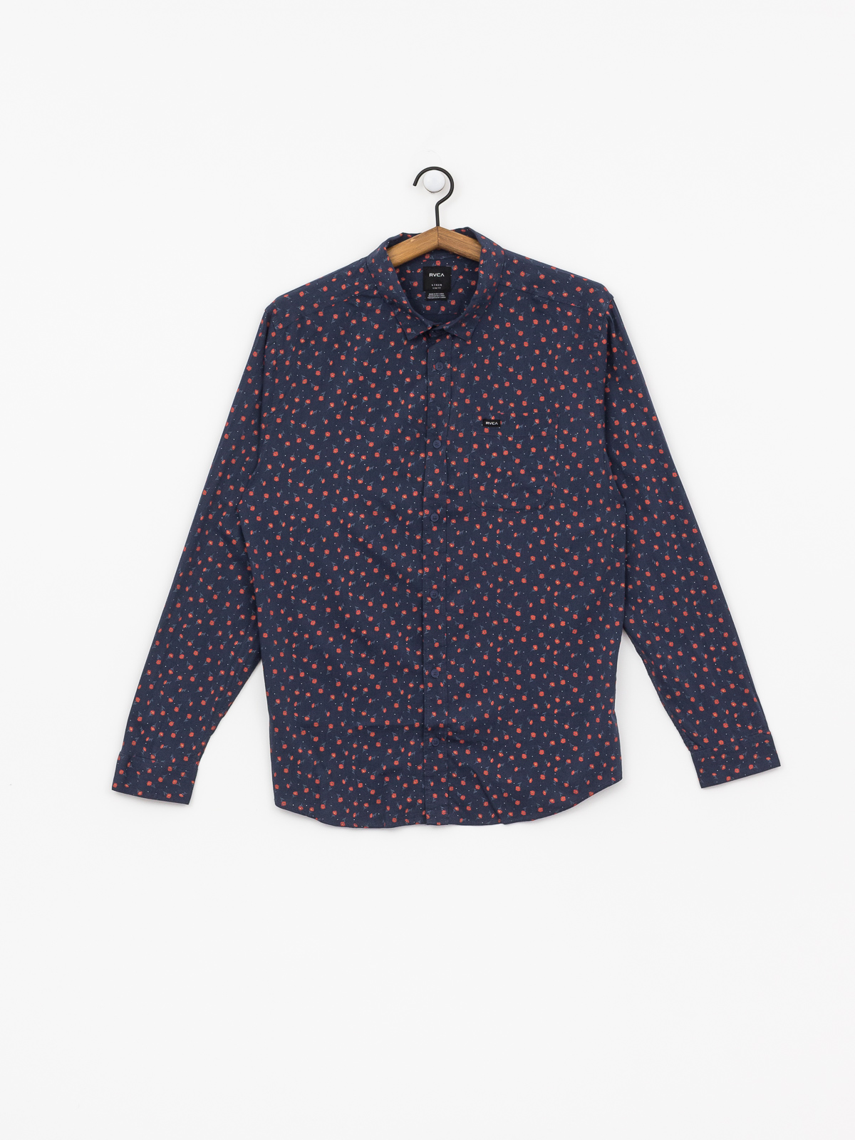 Koszula RVCA Prelude Floral Ls (moody blue)