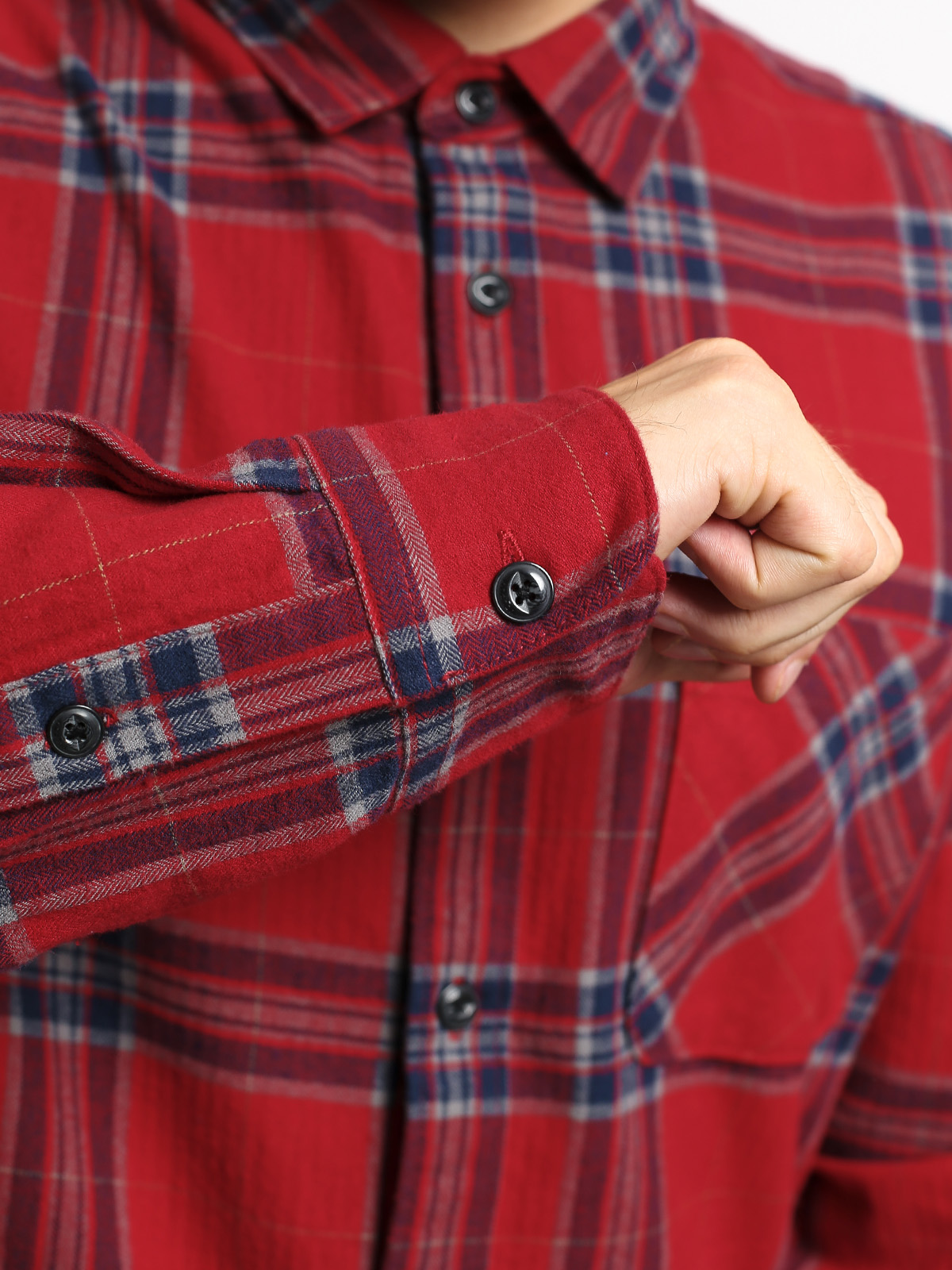 Koszula Volcom Caden Plaid (engine red)
