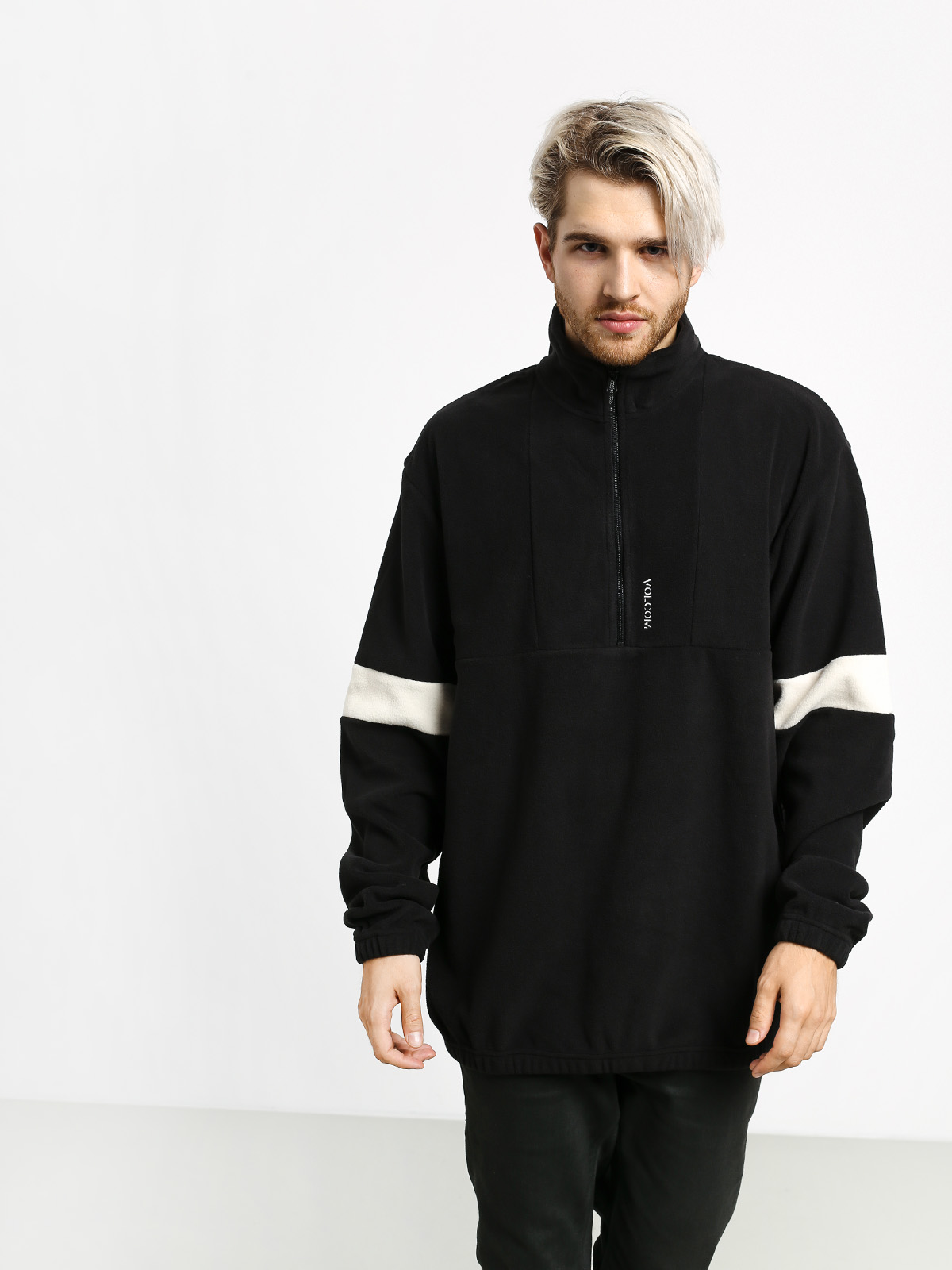 Bluza Volcom Trekker Sherpa Crew (black)