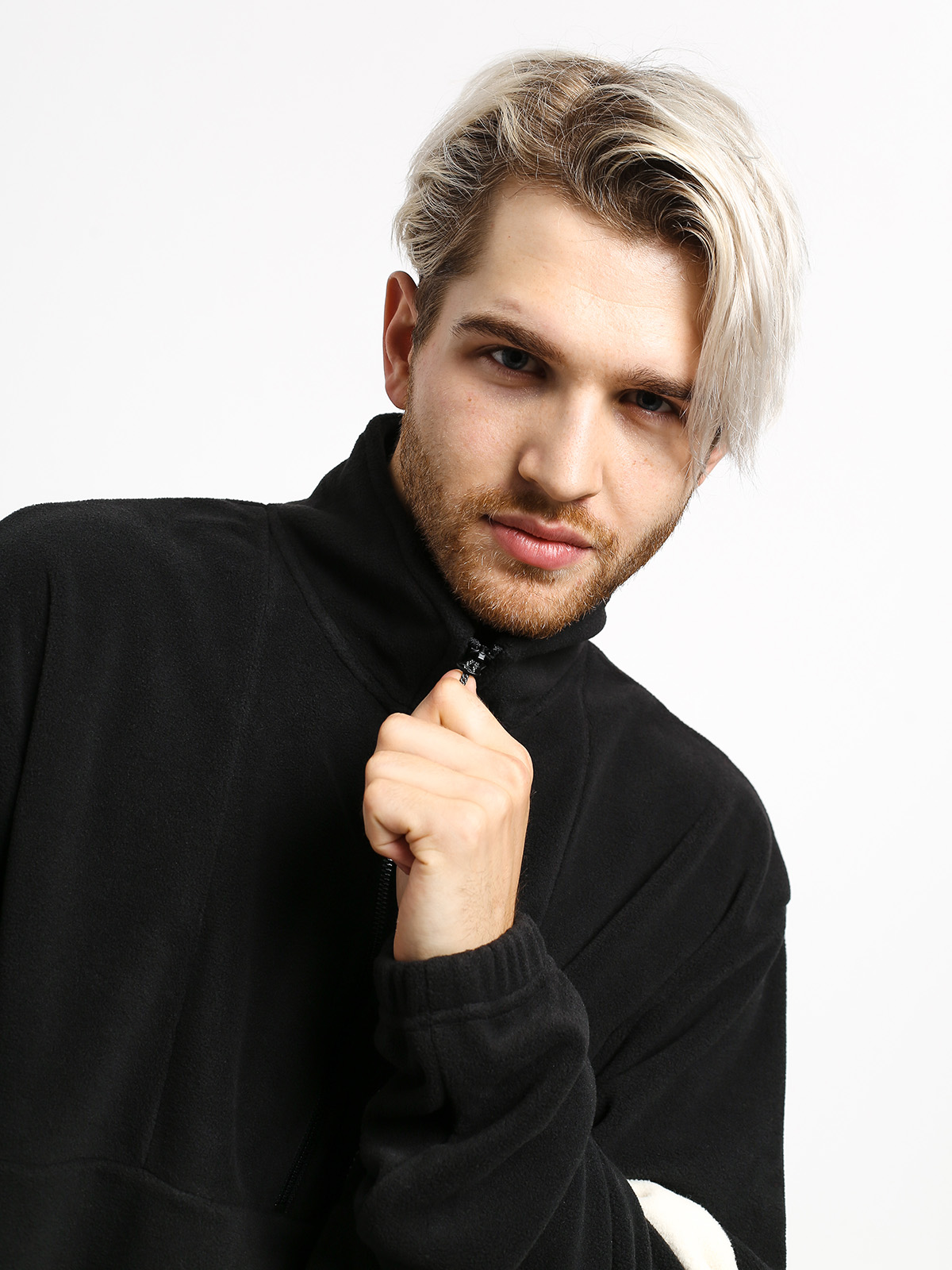 Bluza Volcom Trekker Sherpa Crew (black)