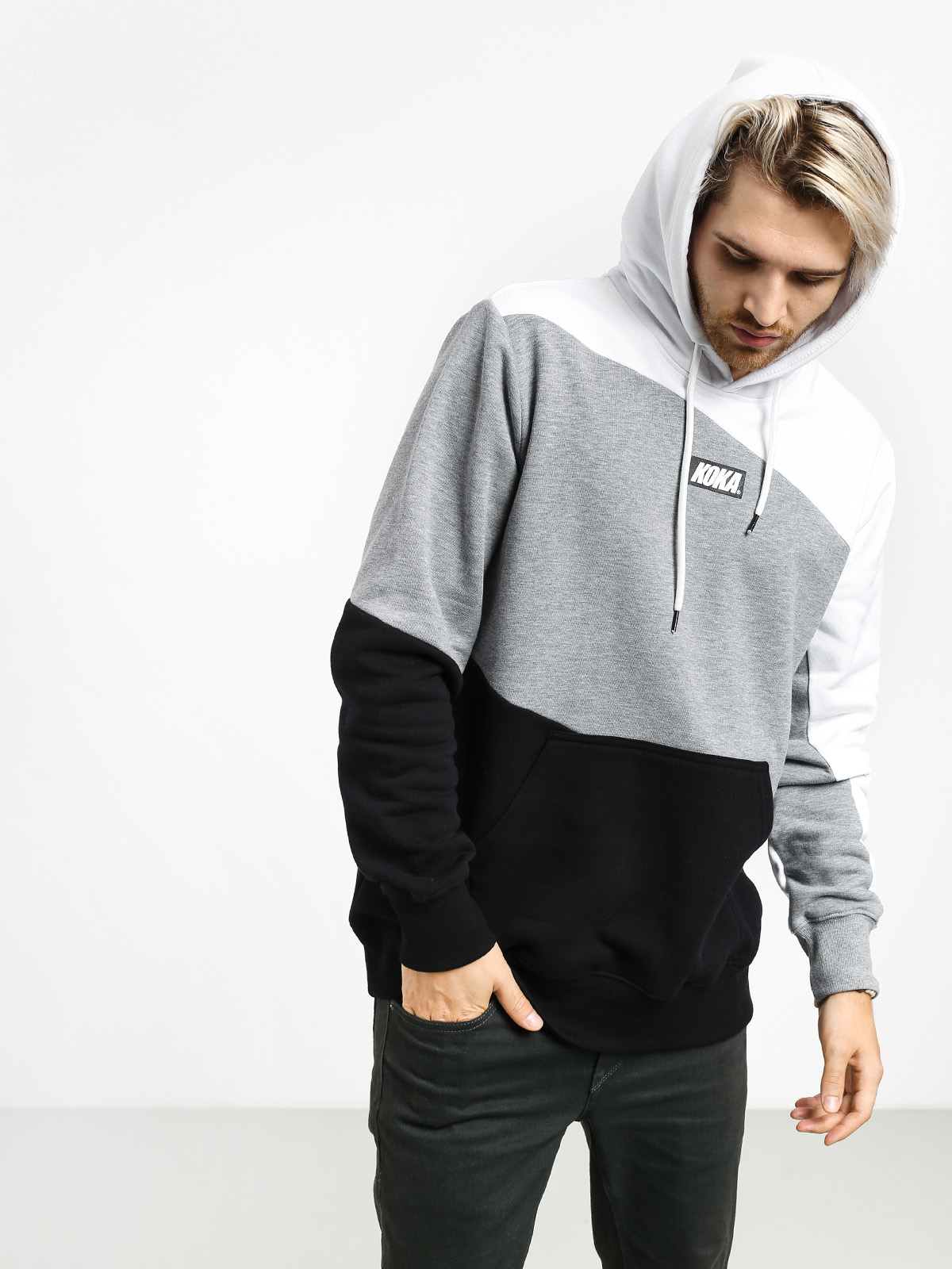 Bluza z kapturem Koka Connected HD (grey)