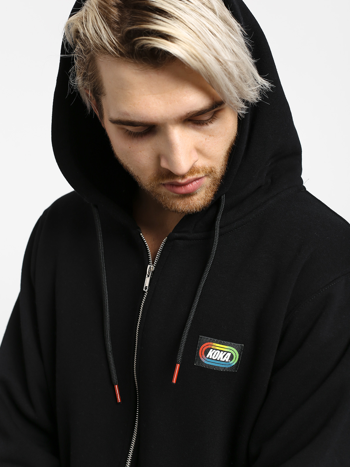 Bluza z kapturem Koka Basic ZHD (black)